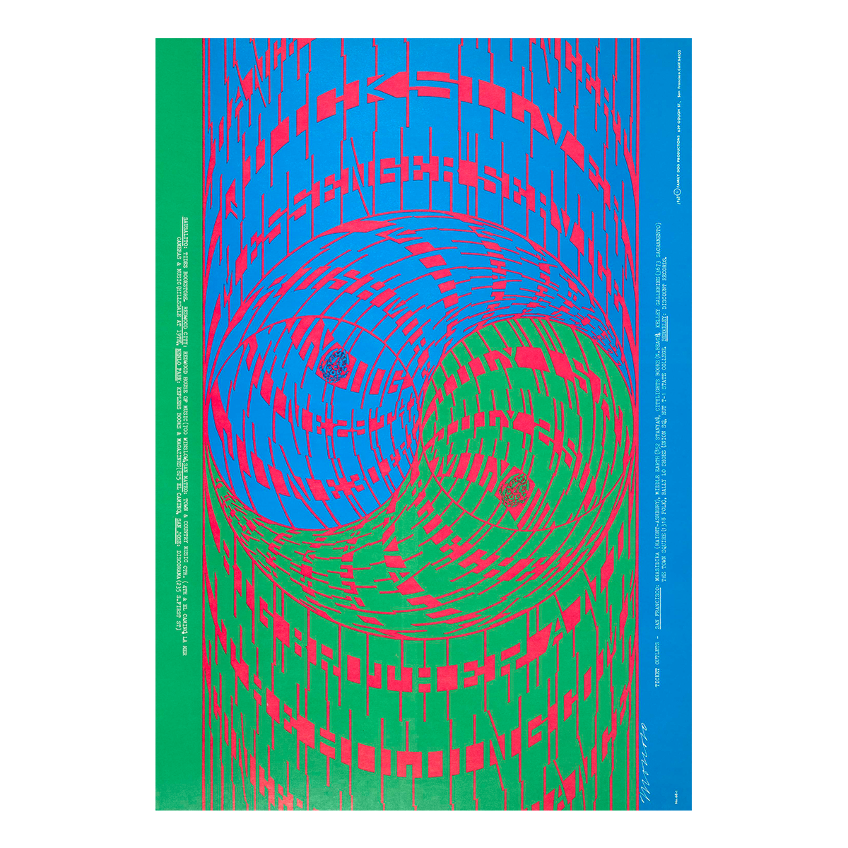 Avalon Ballroom Lithograph