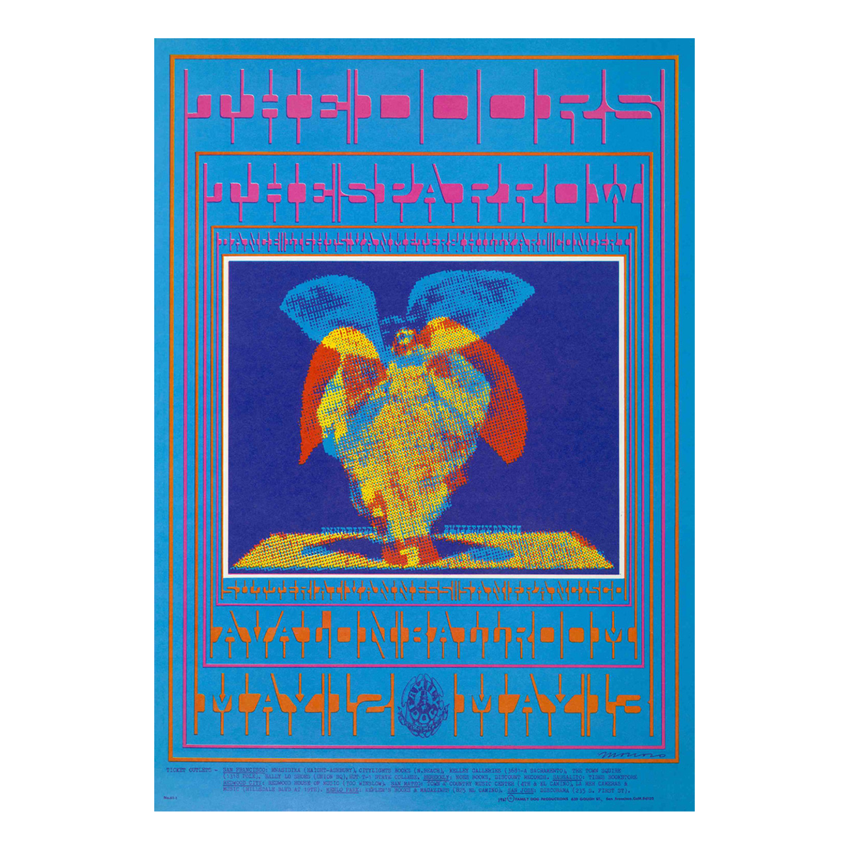 Butterfly Lady Lithograph