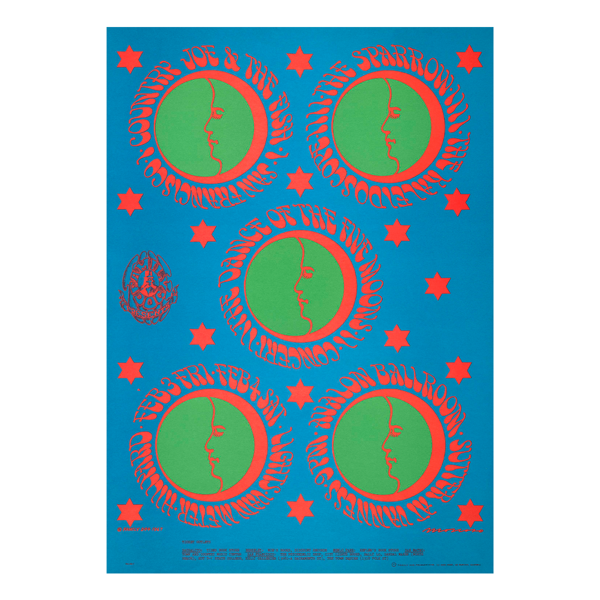 Dance of Five Moons Lithograph