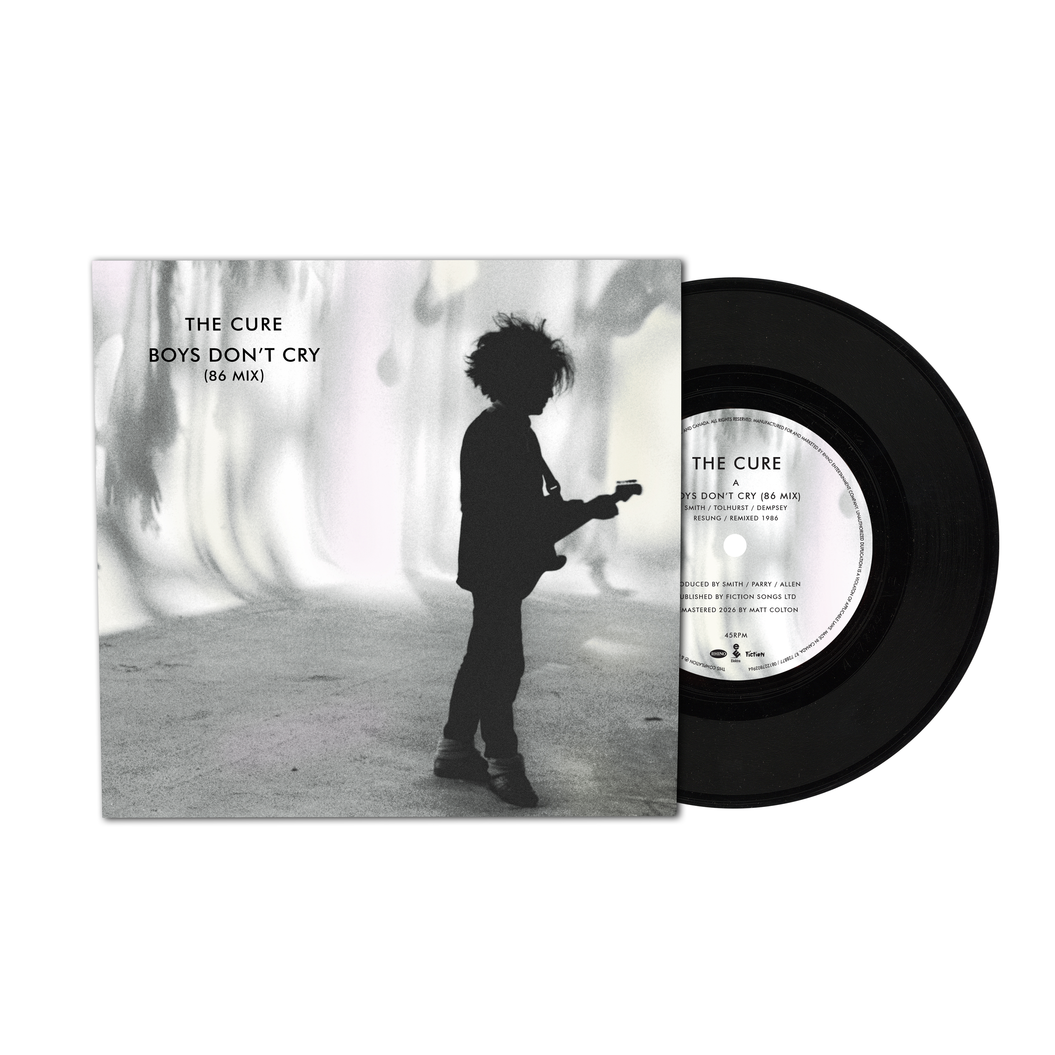 【希少盤】Boys don't cry / The Cure UK ブルーラベル Boys Don't Cry (86 Mix / 2026 Remaster) (7