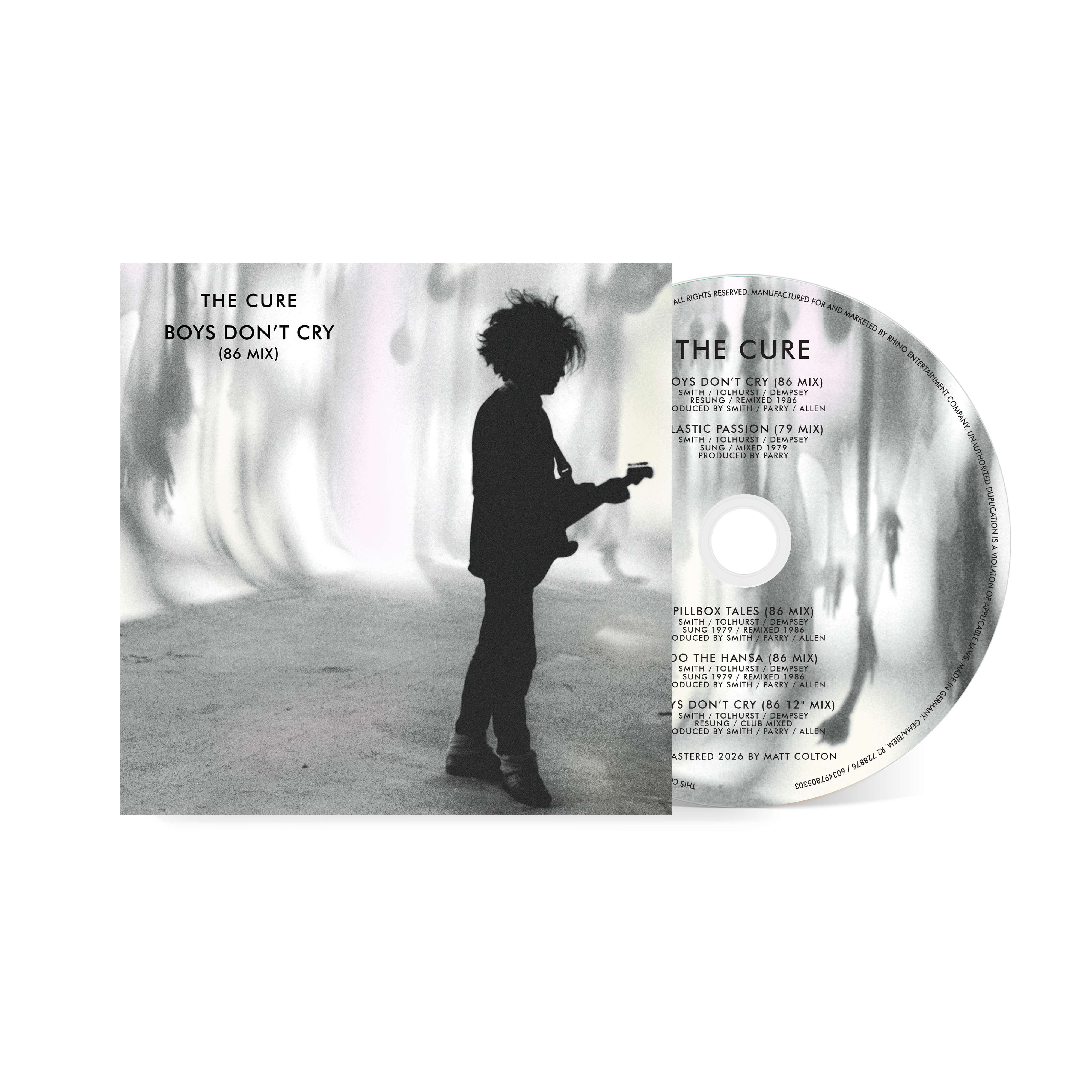Boys Don't Cry (86 Mix / 2026 Remaster) (CD Single) – Rhino Boys Don't Cry (86 Mix / 2026 Remaster) (CD Single) – Rhino