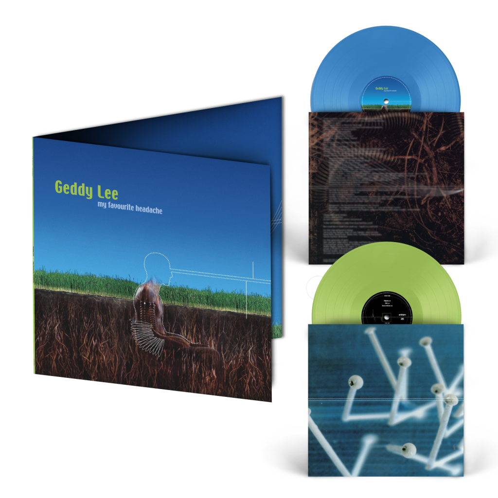【LP/US盤】Little Harada / Best Of Me My Favourite Headache (2LP, Blue + Green Vinyl) – Rhino