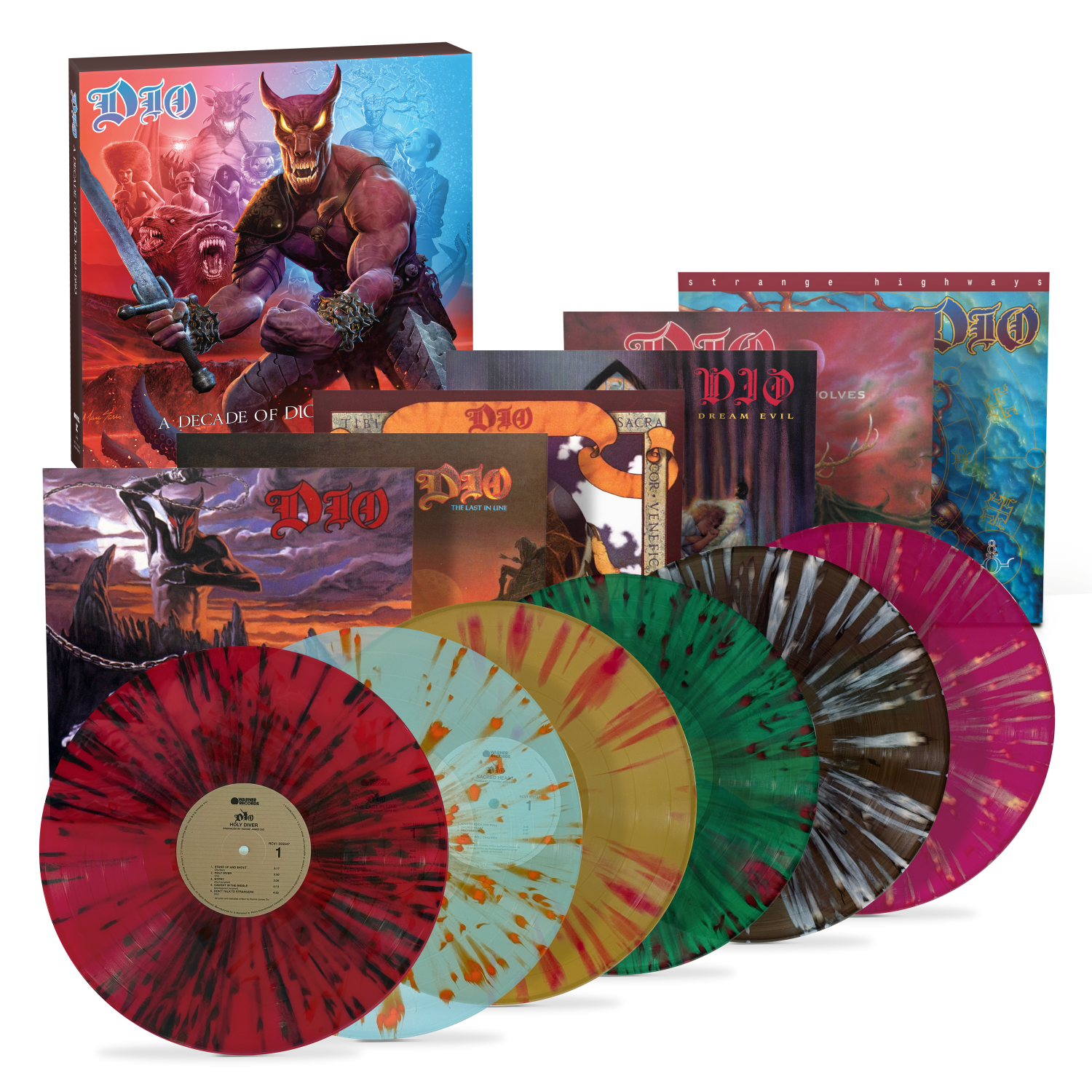 【6枚組】ディオ/Decade Of Dio: 1983-1993 A Decade Of Dio: 1983-1993 (6LP, Splatter Vinyl) – Rhino