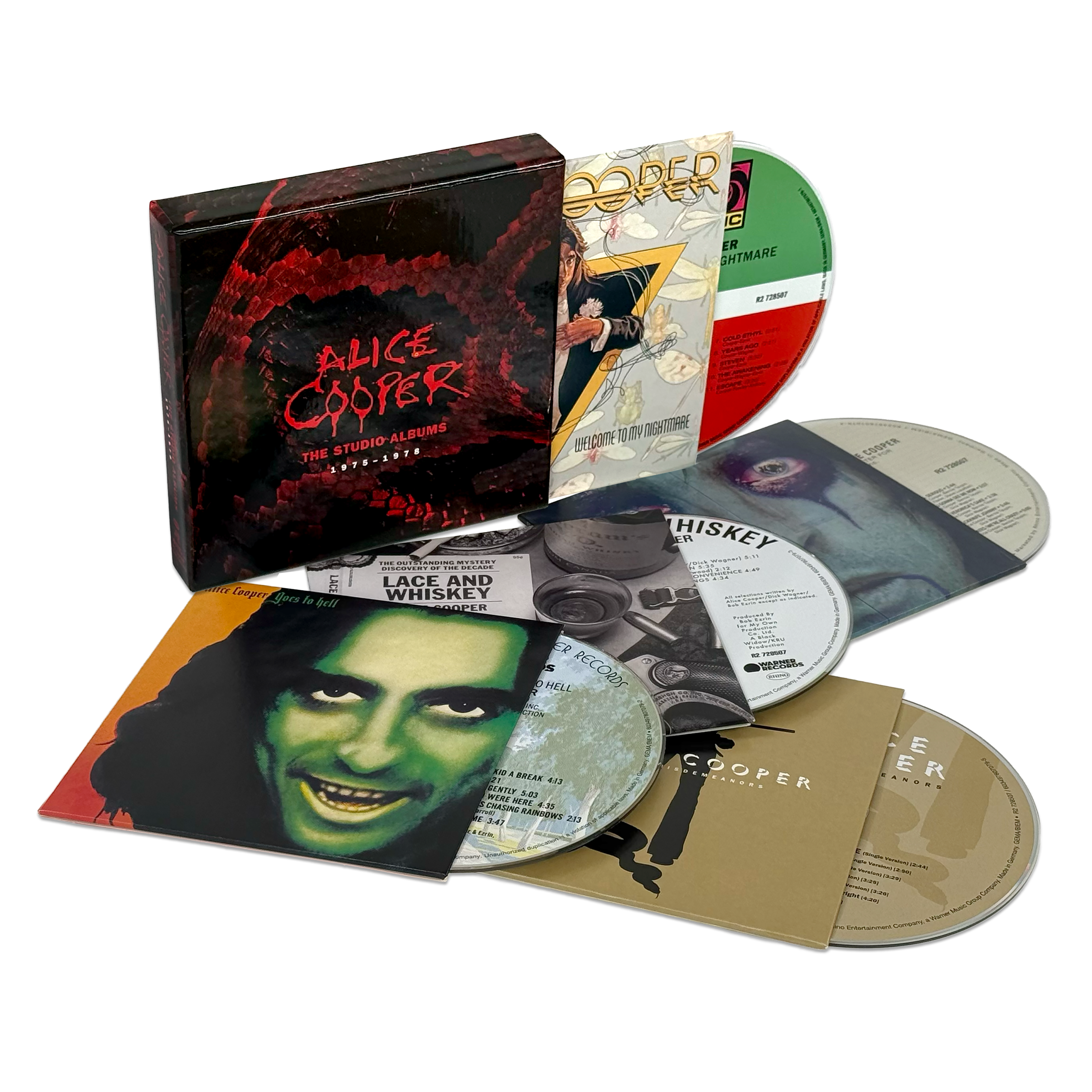 Studio Albums 1975 - 1978 (5CD) – Rhino