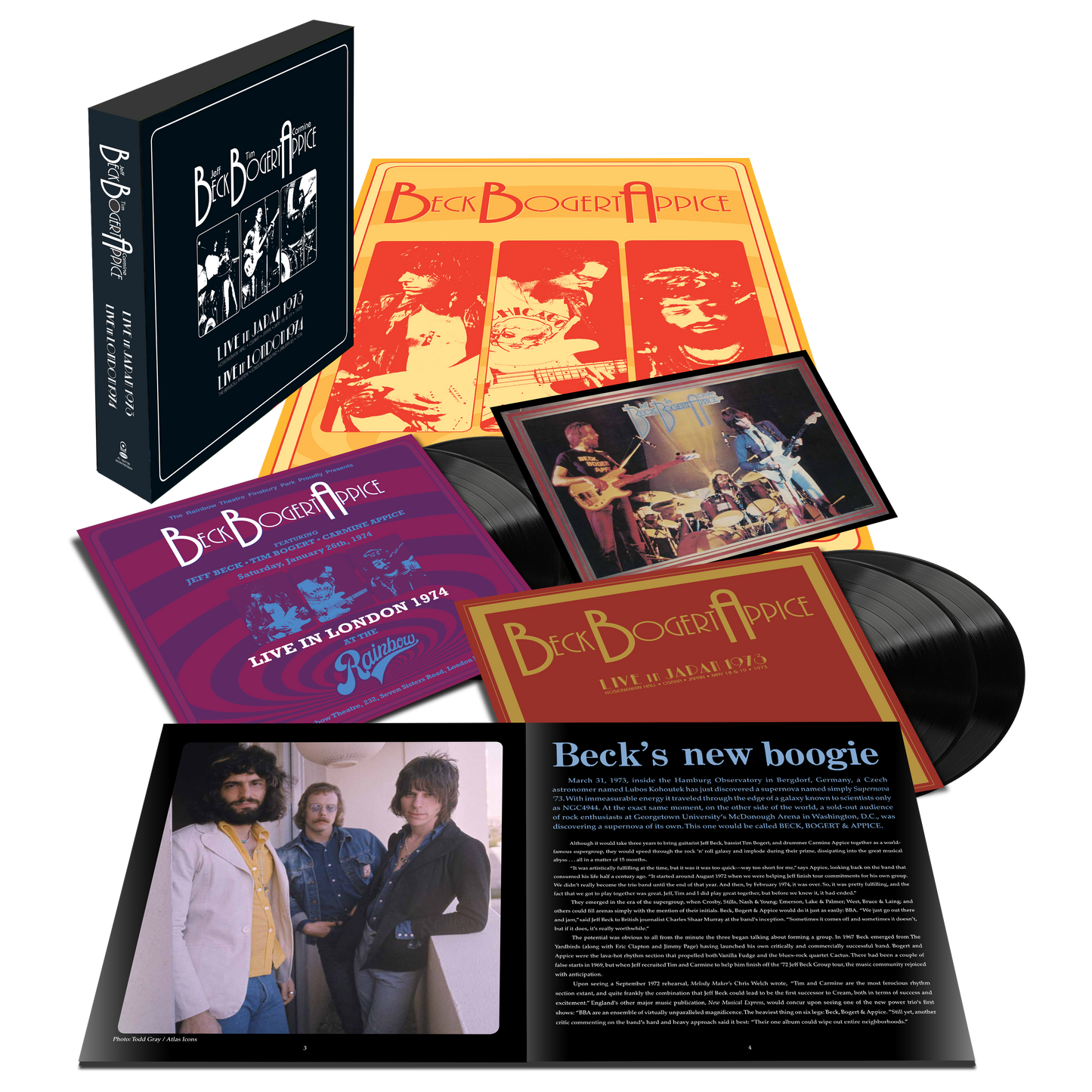 Live 1973 & 1974 (Deluxe) (4LP, Black Vinyl)