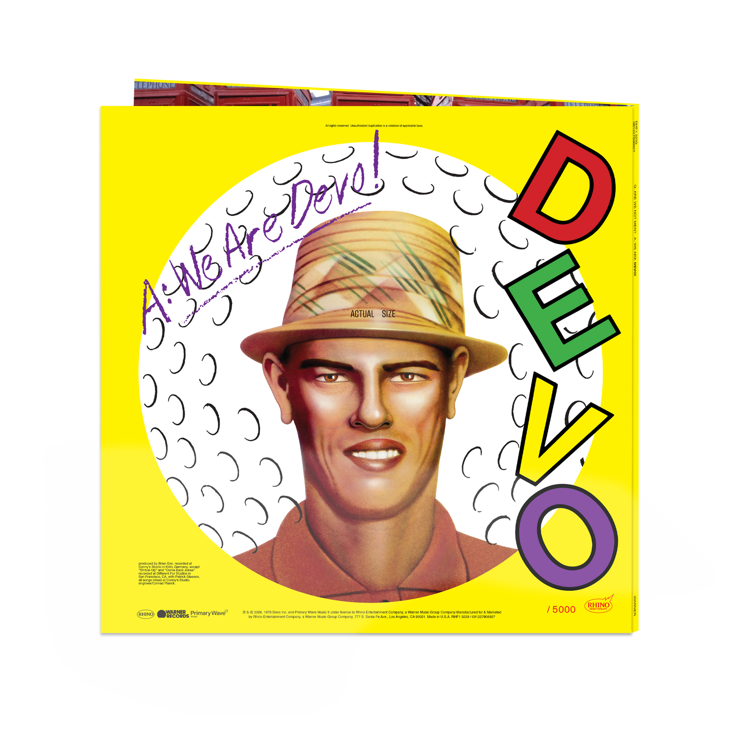 Q: Are We Not Men? A. We Are Devo! (Rhino High Fidelity)