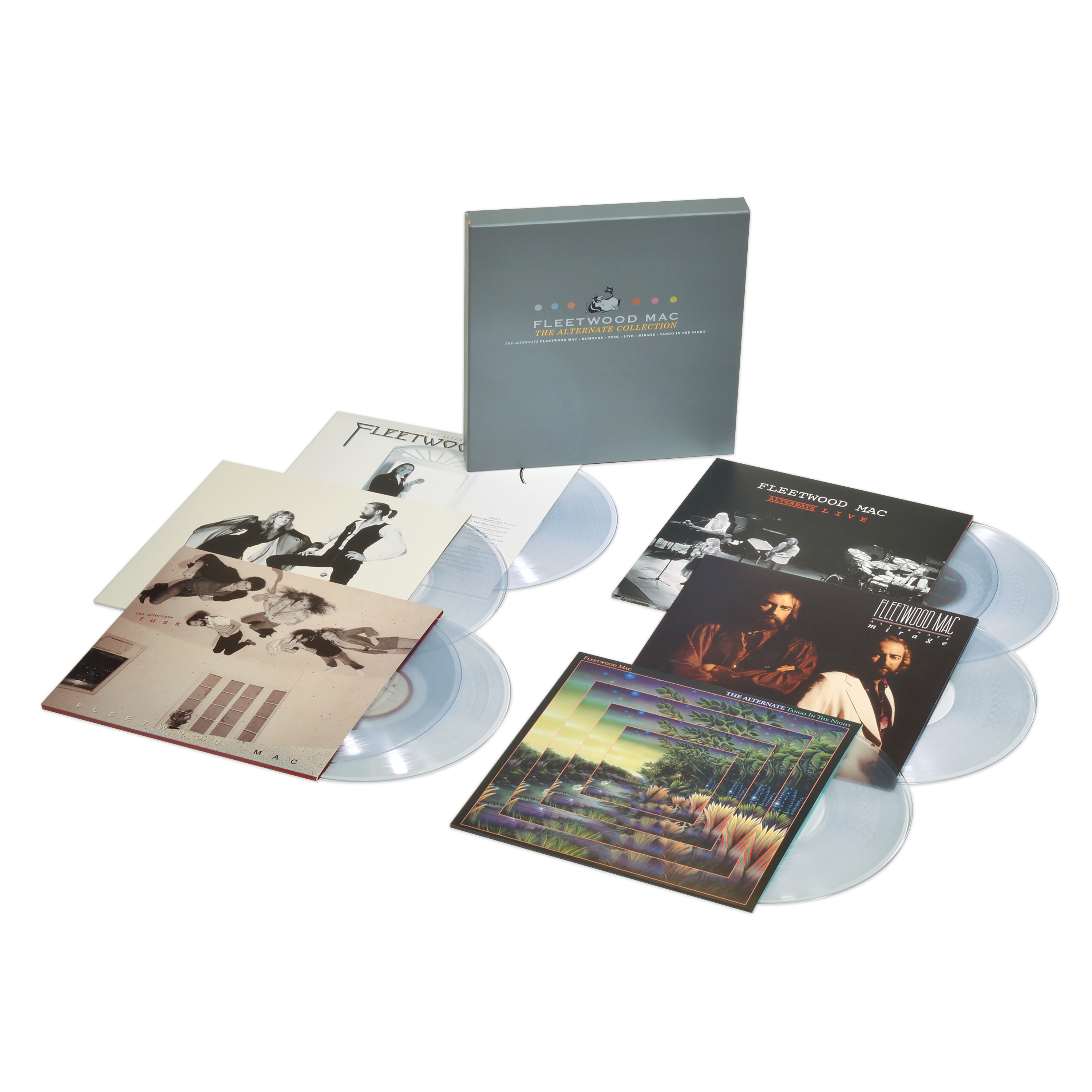 FLEETWOOD MAC『The Alternate Collection』 The Alternate Collection (8LP) (Crystal Clear Vinyl) – Rhino