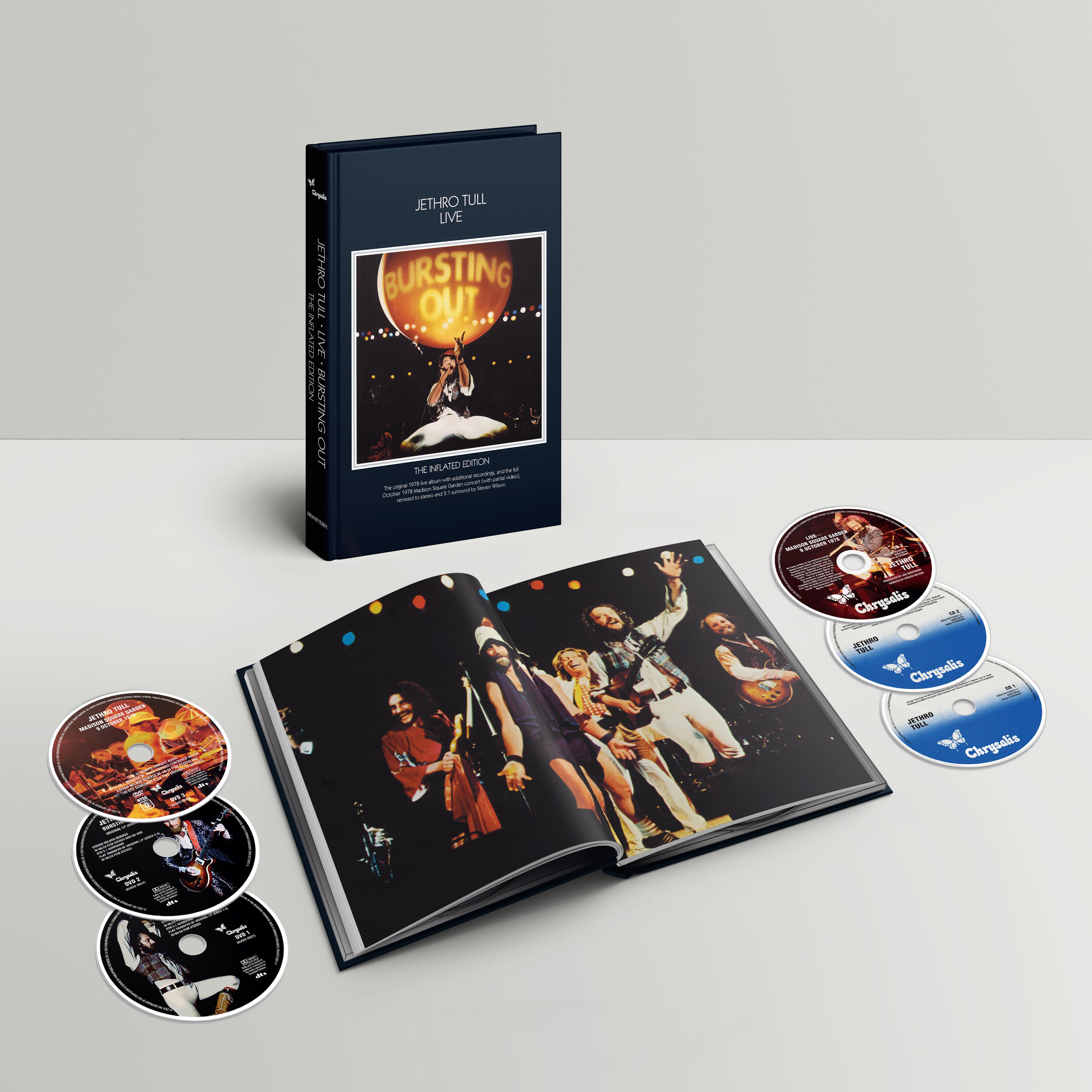 Bursting Out (The Inflated Edition) (3CD/3DVD/Book) – Rhino