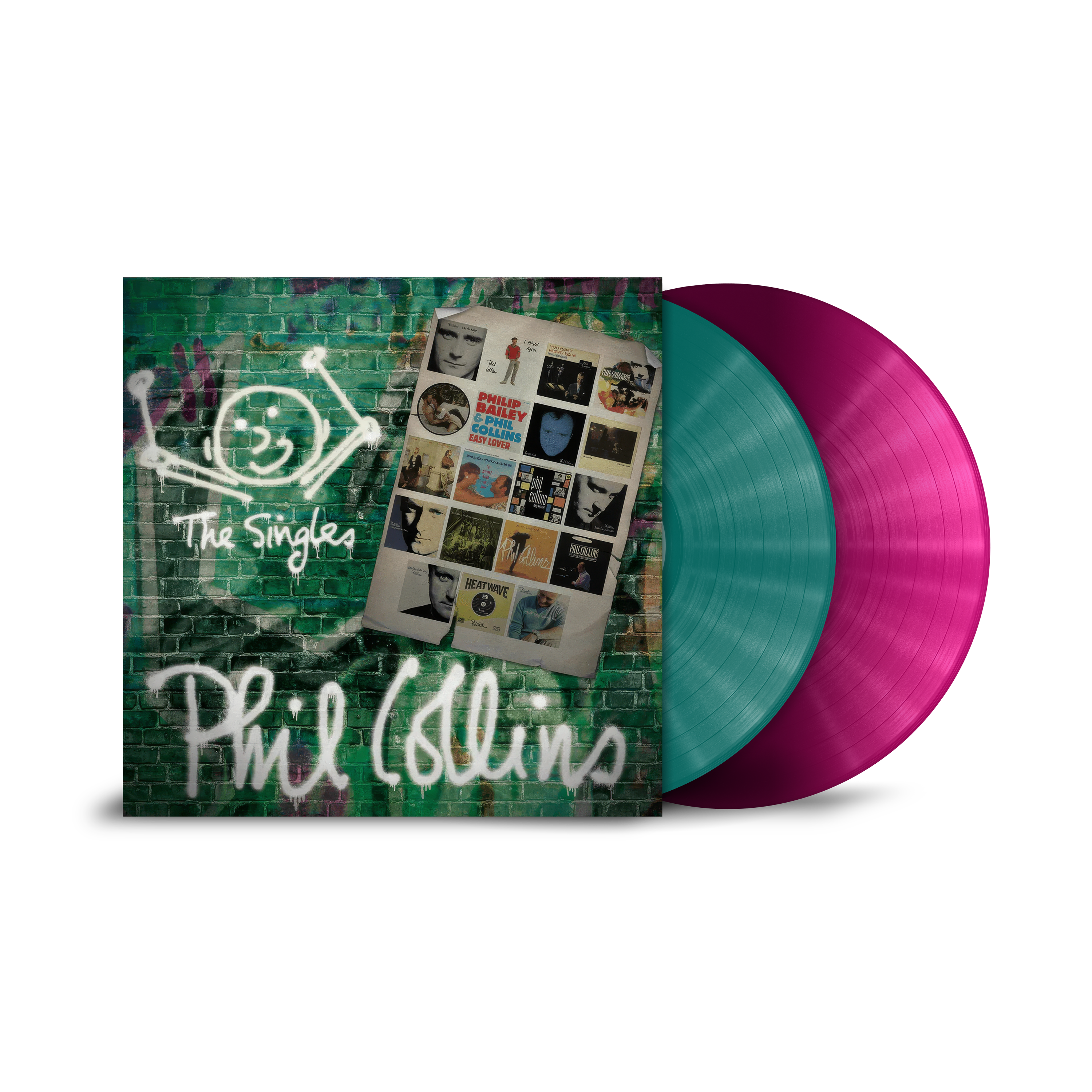 激レア！Phil Collins　8cmシングル！ The Singles (2LP, Color) – Rhino