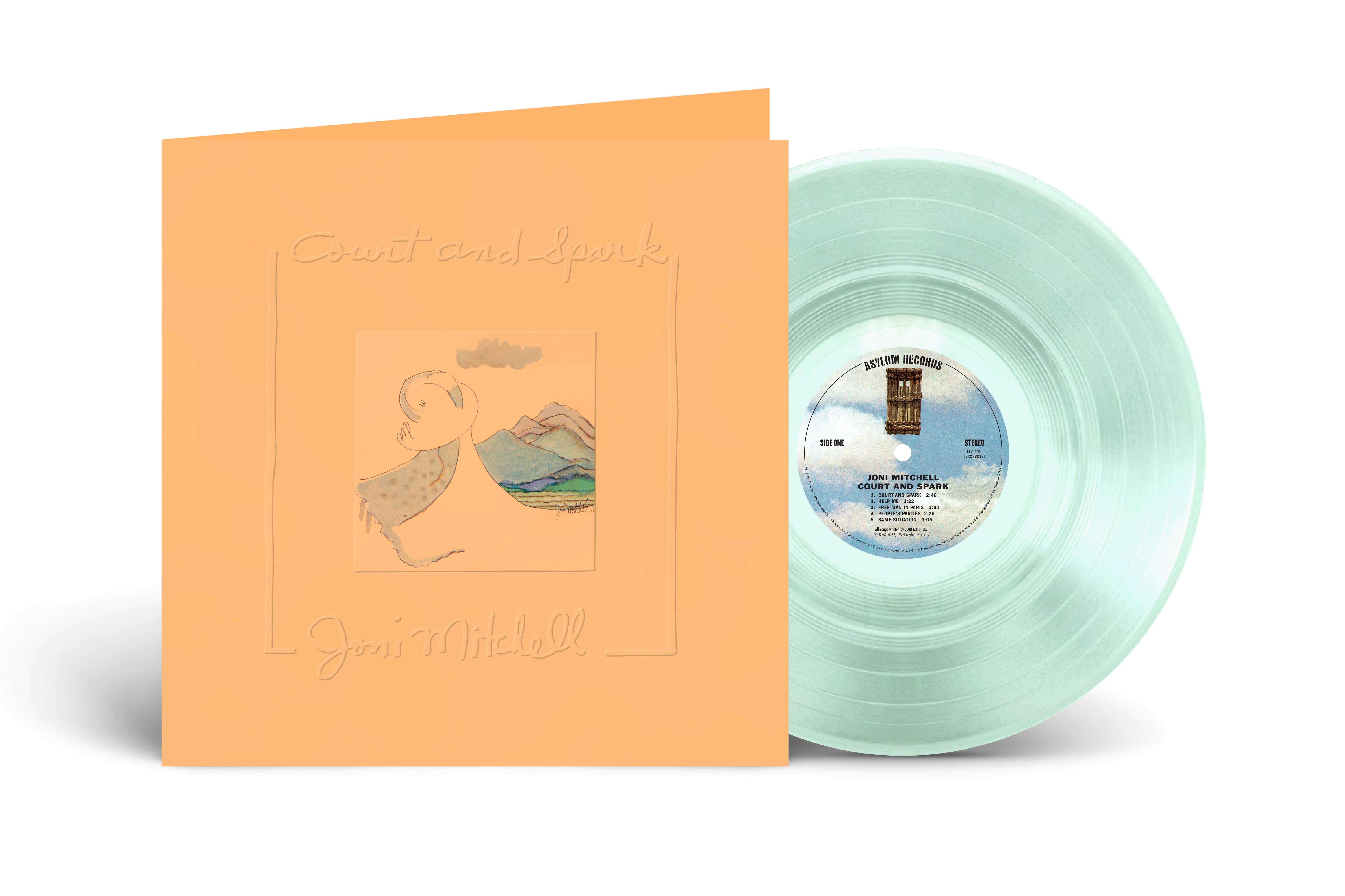 Court And Spark (LP, Remastered, Bottle-Green Clear) – Rhino