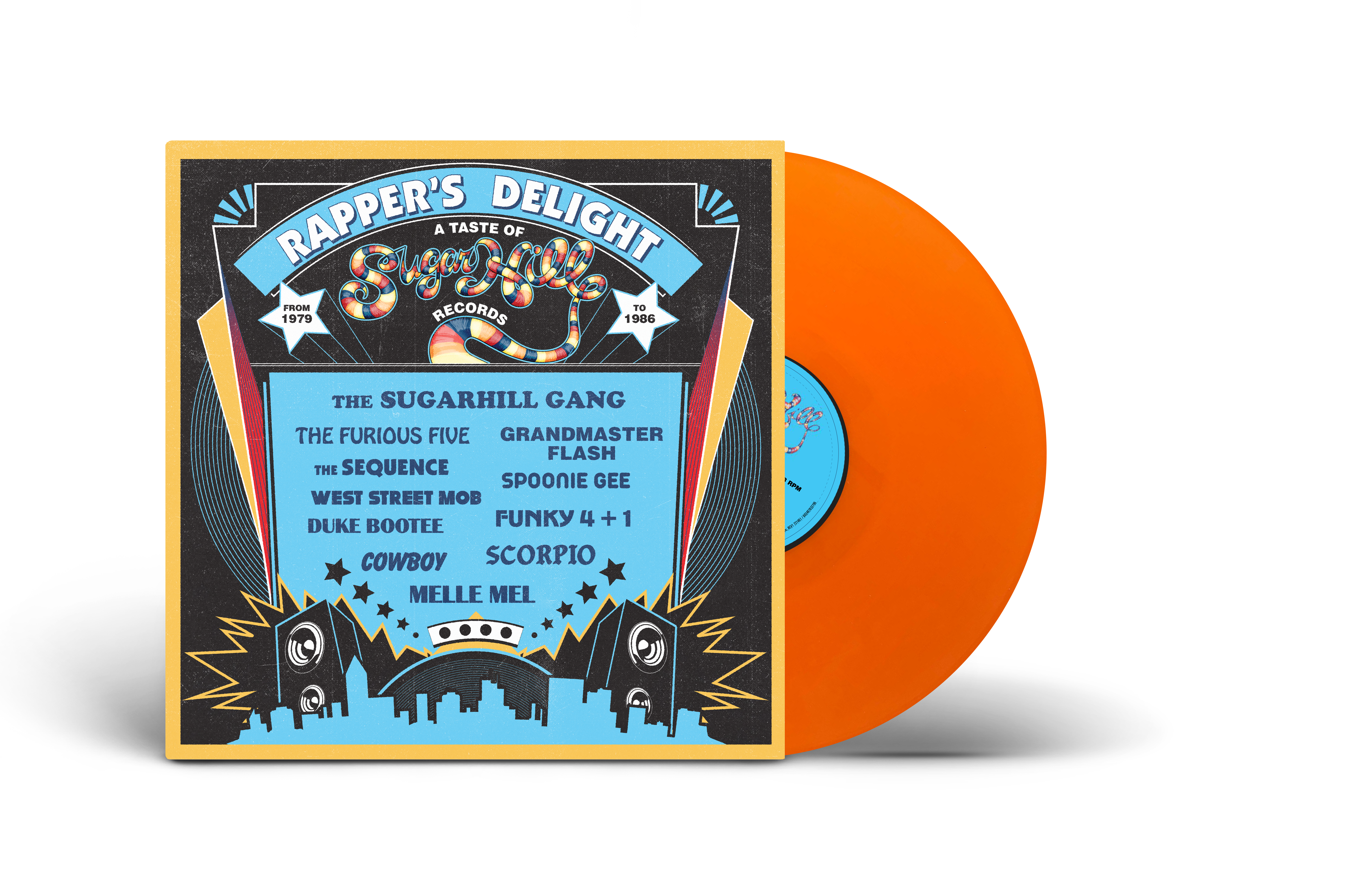 Rapper's Delight: A Taste of Sugar Hill Records (1979-1986) (2LP Rapper's Delight: A Taste of Sugar Hill Records (1979-1986) (2LP