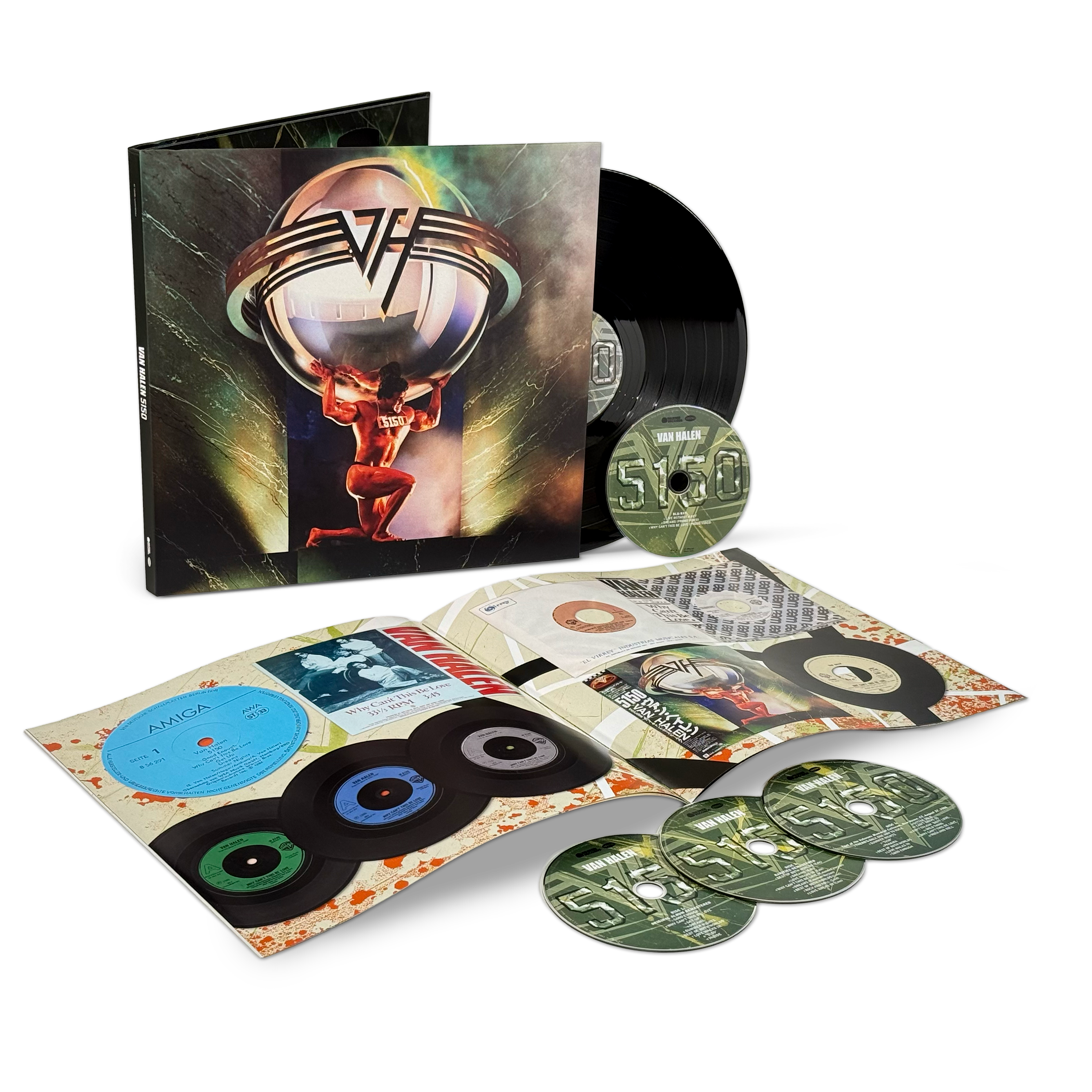 VAN HALEN 5150 エクスパンデッドエディション 3CD1LP1BR 5150 (Expanded Edition) (3CD/1LP/1BD) – Rhino