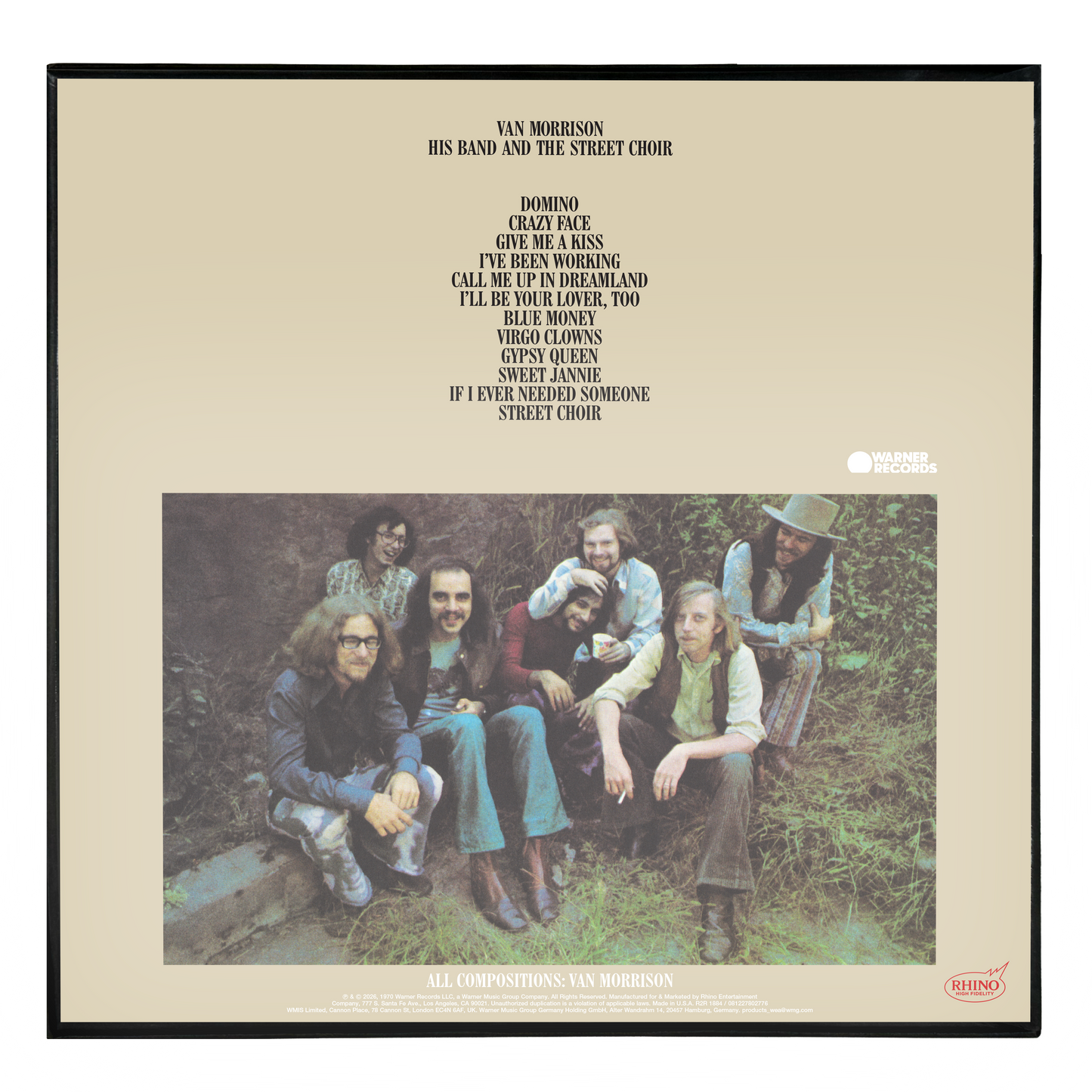 His Band And The Street Choir (Rhino High Fidelity R2R)