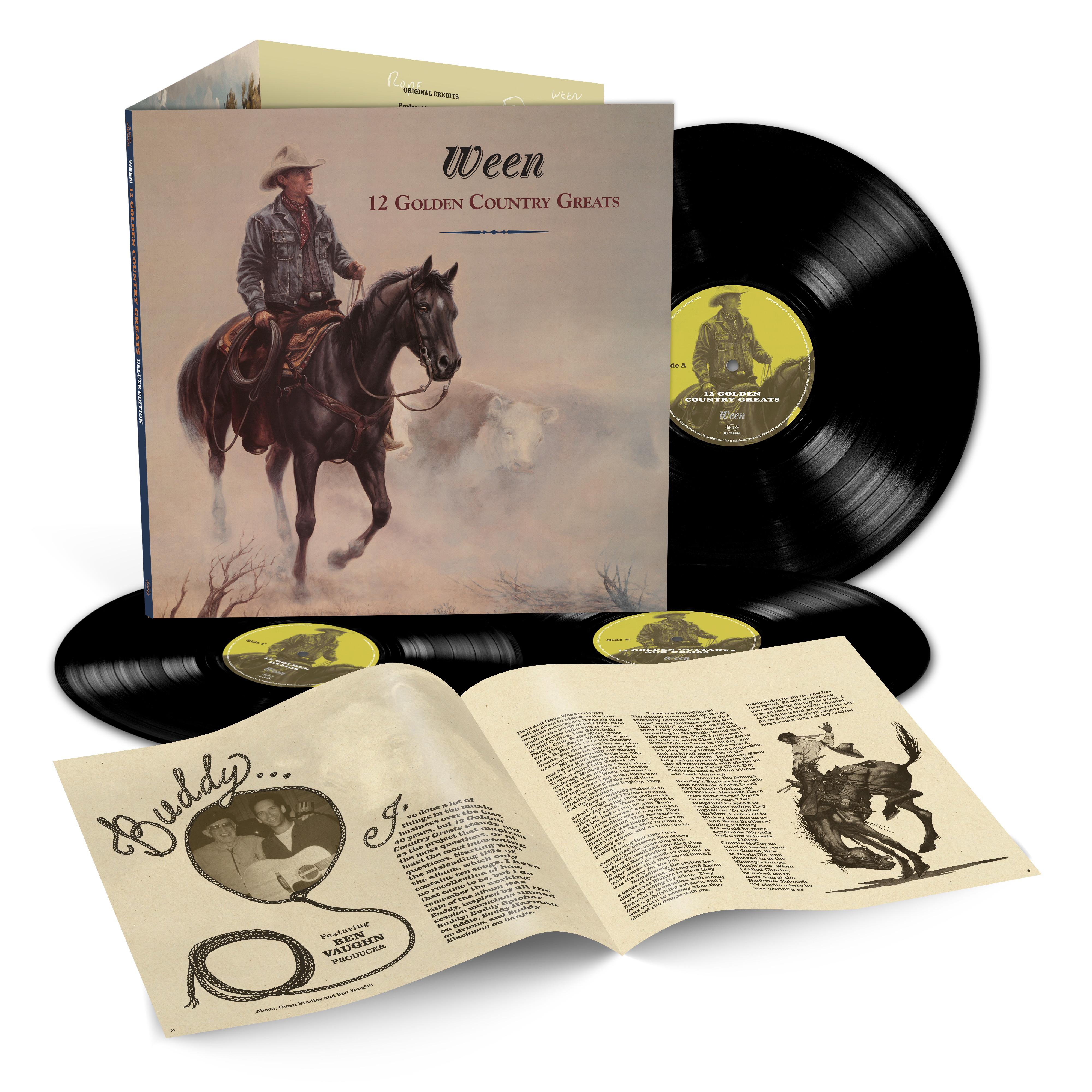 12 Golden Country Greats (Deluxe Edition)[3LP] – Rhino