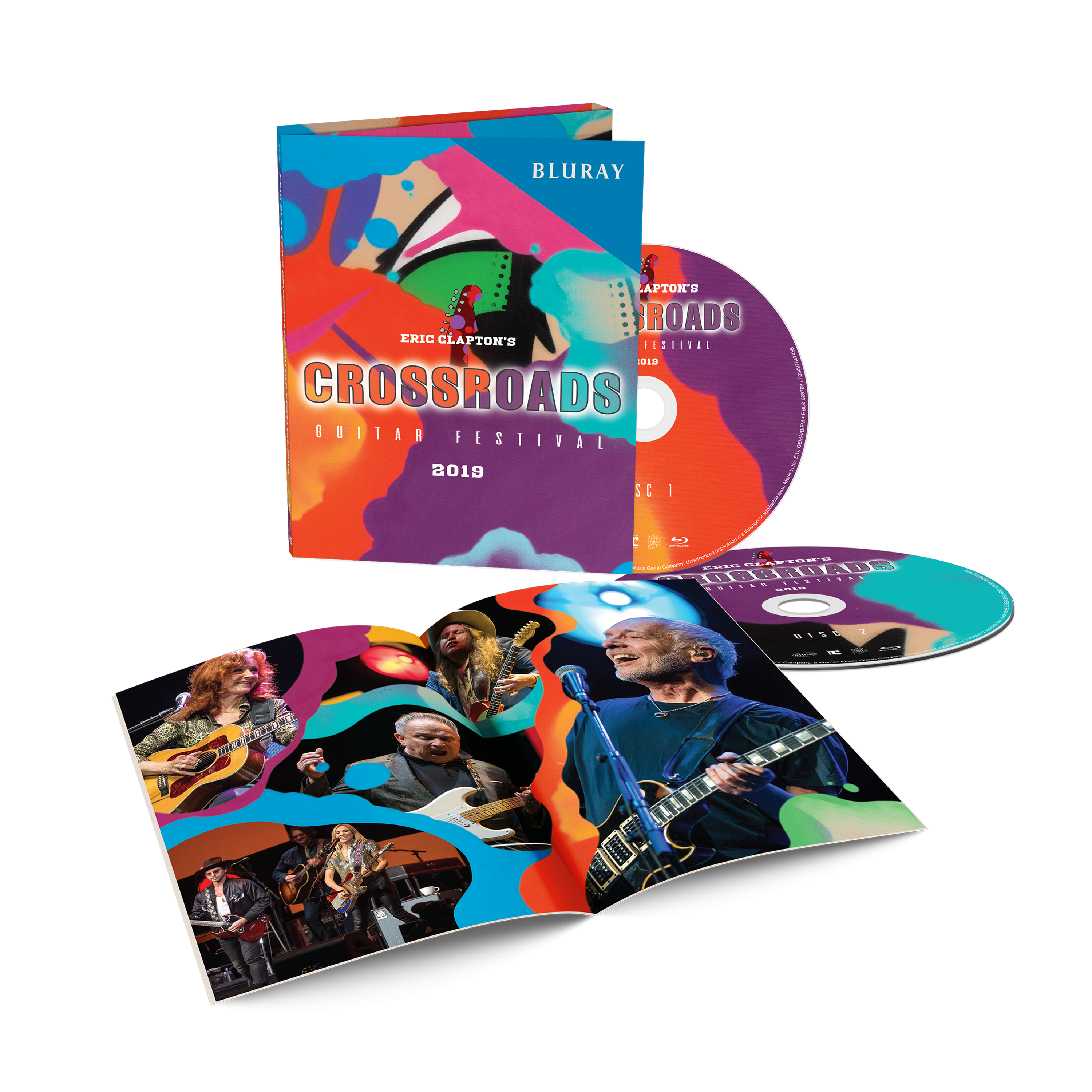 Eric Clapton's Crossroads Guitar Festival 2019 2-Blu Ray – Rhino
