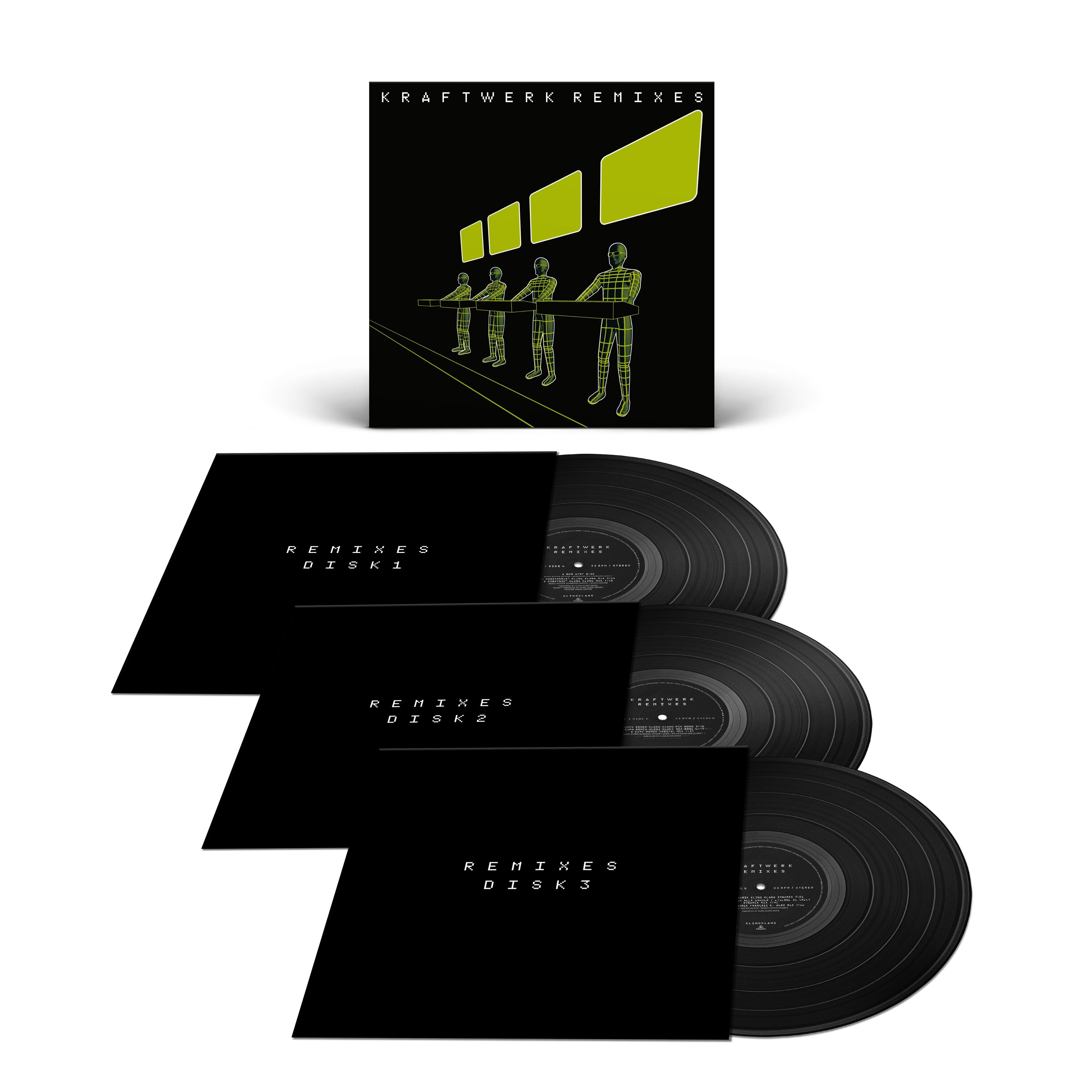 Kraftwerk: Remixes (3LP) – Rhino