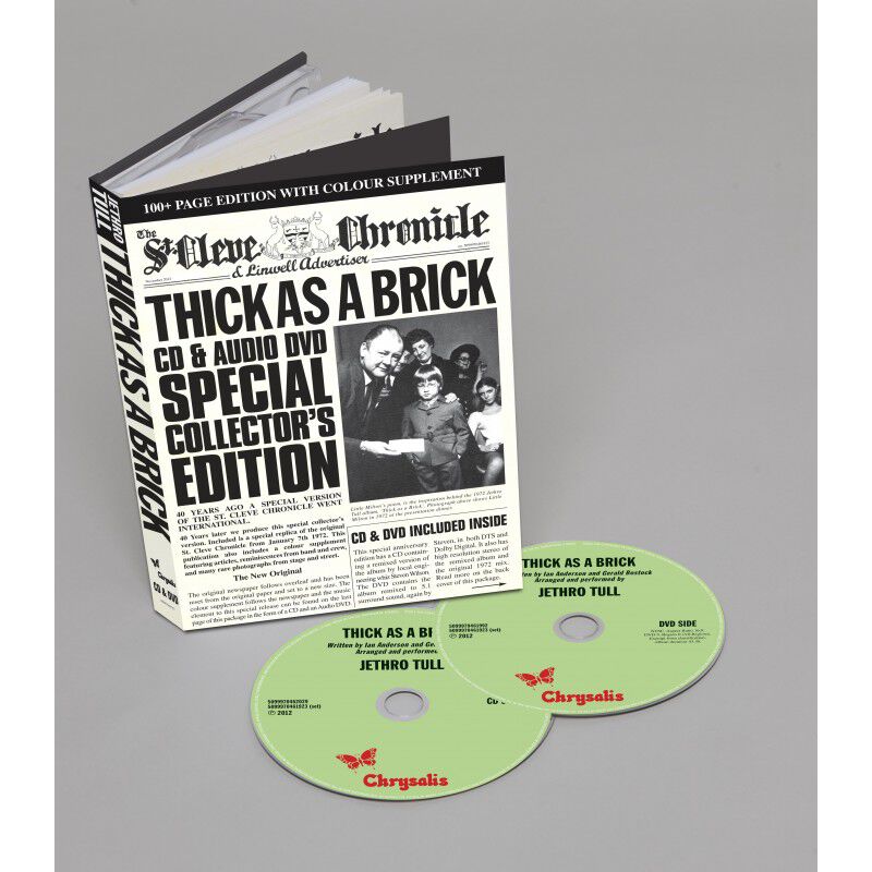 Thick As A Brick (50th Anniversary Edition) CD/DVD – Rhino