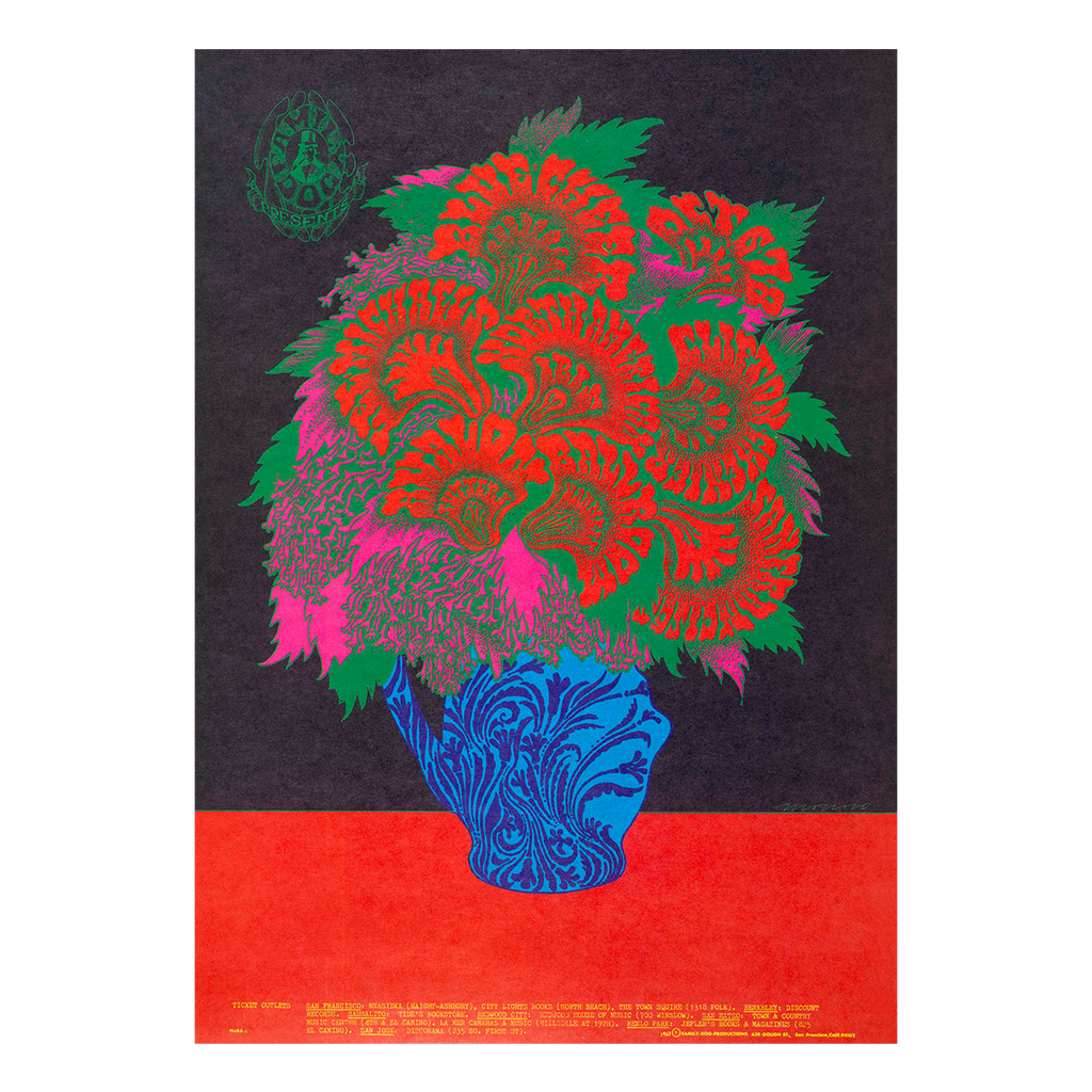 Flower Pot Lithograph