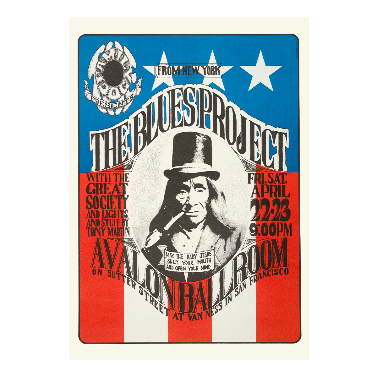 The Blues Project Lithograph