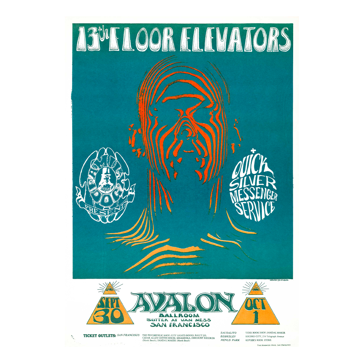 Zebra Man Lithograph