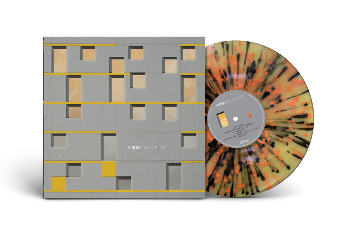 Yessingles (Black, Orange, Yellow Splatter Vinyl)