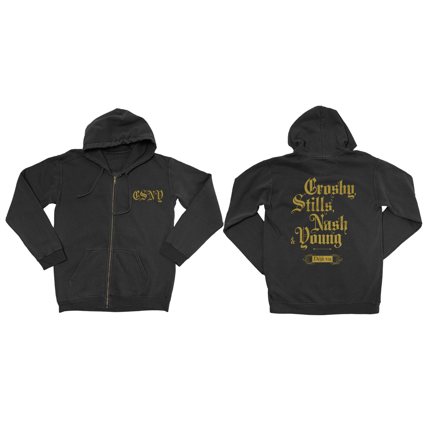 Déjà vu Organic Zip Hoodie