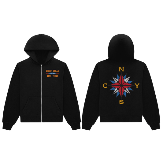 CSNY Compass Zip Hoodie