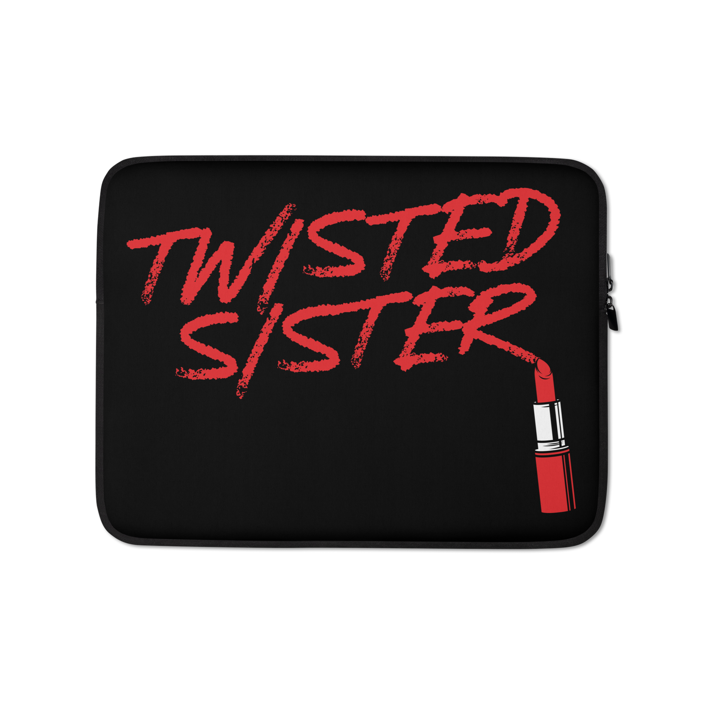 Twisted Sister Lipstick Laptop Case
