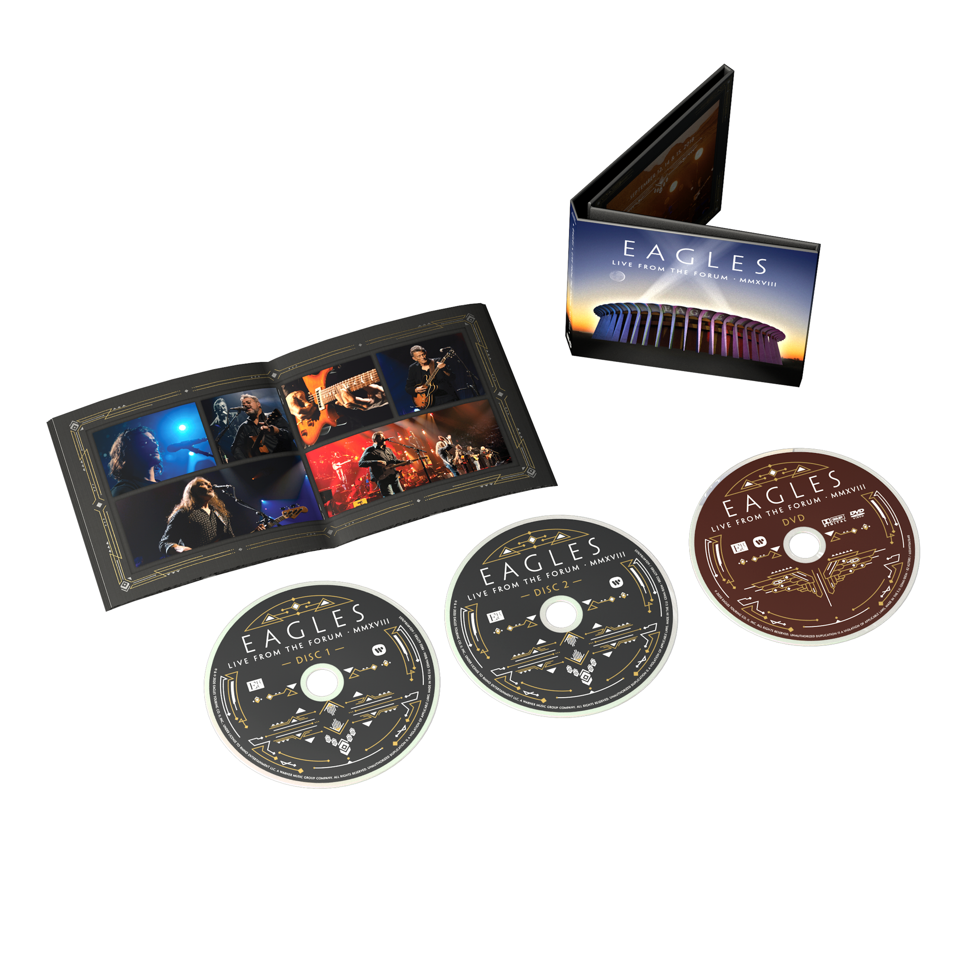 Live From The Forum MMXVIII 2CD/DVD – Rhino