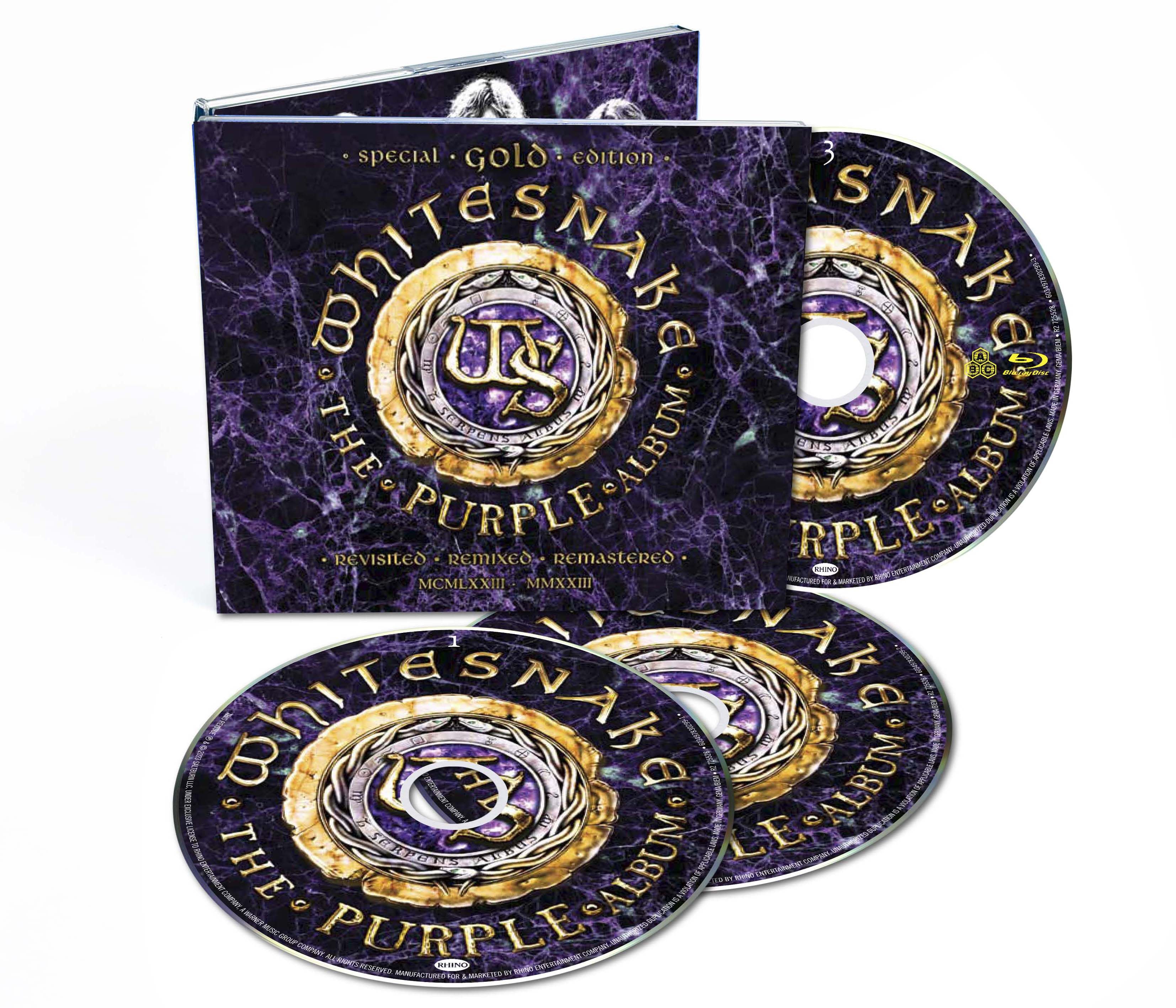 洋楽 WHITESNAKE Purple Impression The Purple Album: Special Gold Edition (2CD/1Blu-ray) – Rhino