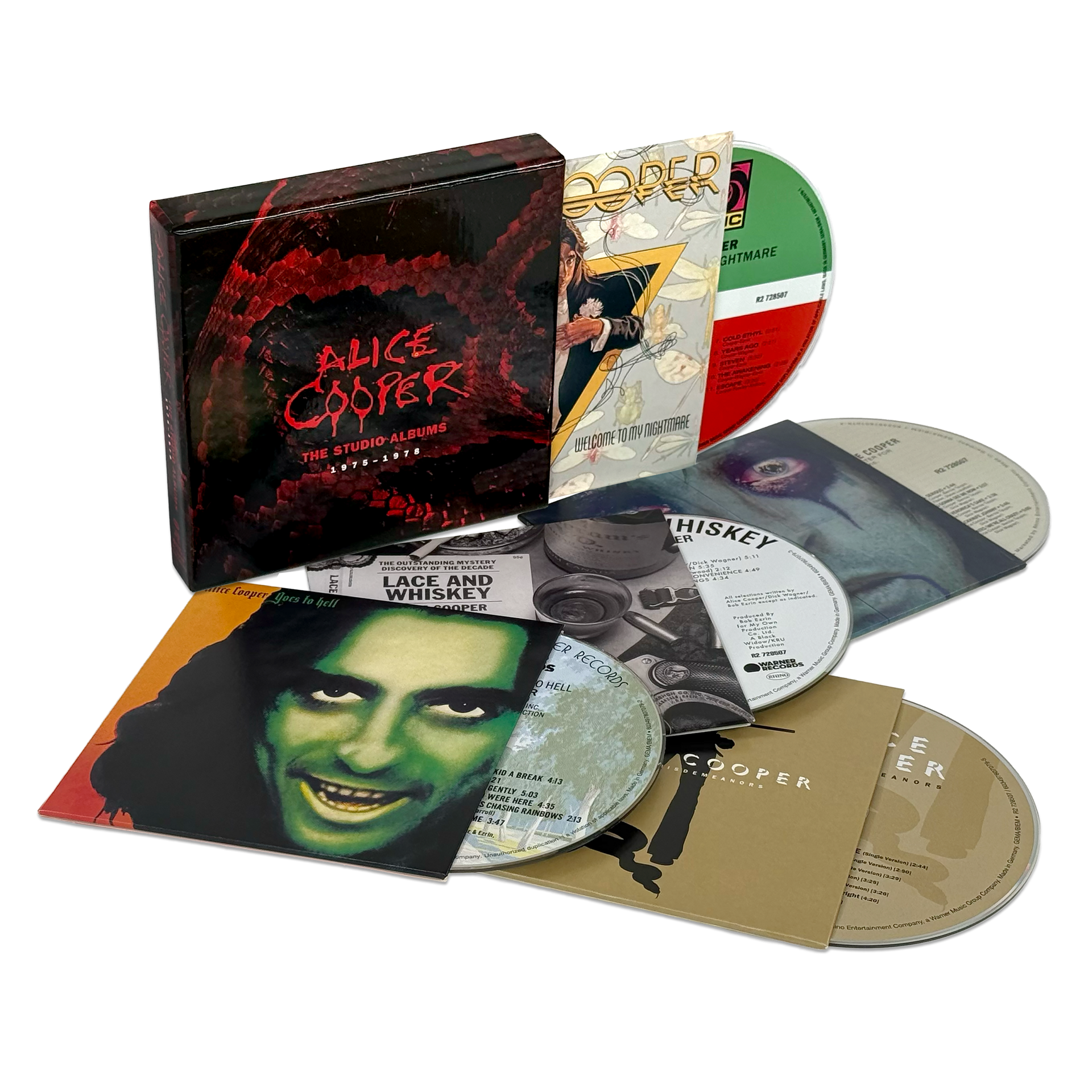 Studio Albums 1975 - 1978 (5CD) – Rhino Studio Albums 1975 - 1978 (5CD) – Rhino