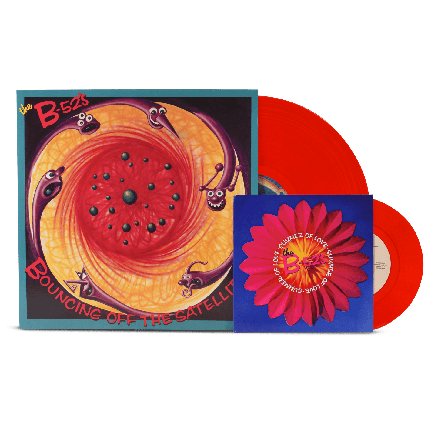 Bouncing Off The Satellites + Bonus 7" (Rhino Red Vinyl)