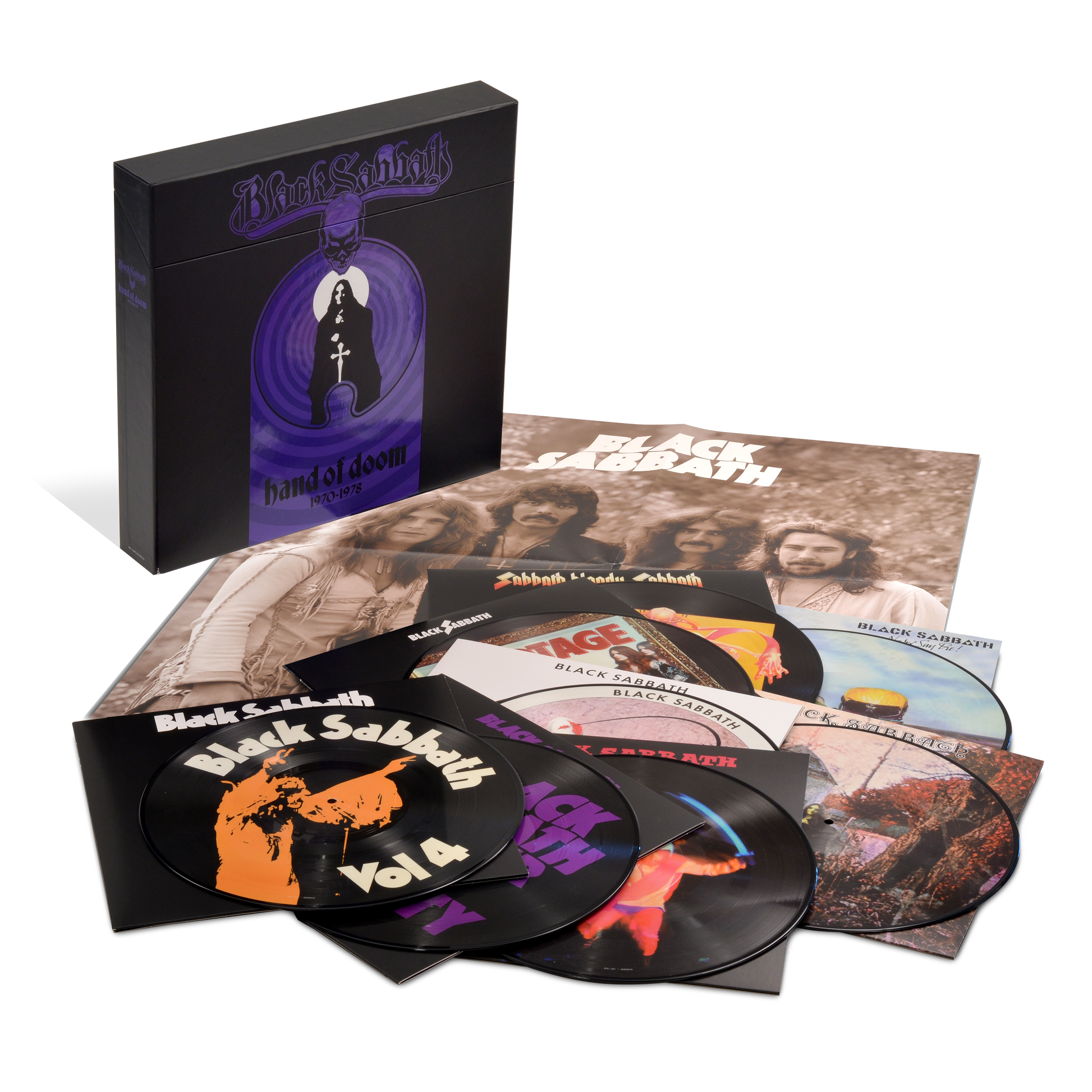 Hand of Doom 1970 - 1978 (Picture Disc Boxed Set) – Rhino Hand of Doom 1970 - 1978 (Picture Disc Boxed Set) – Rhino
