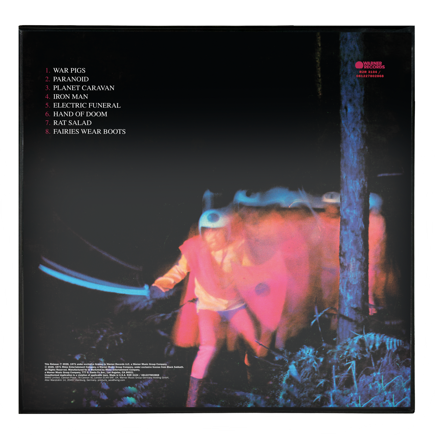PARANOID (RHINO HIGH FIDELITY R2R)