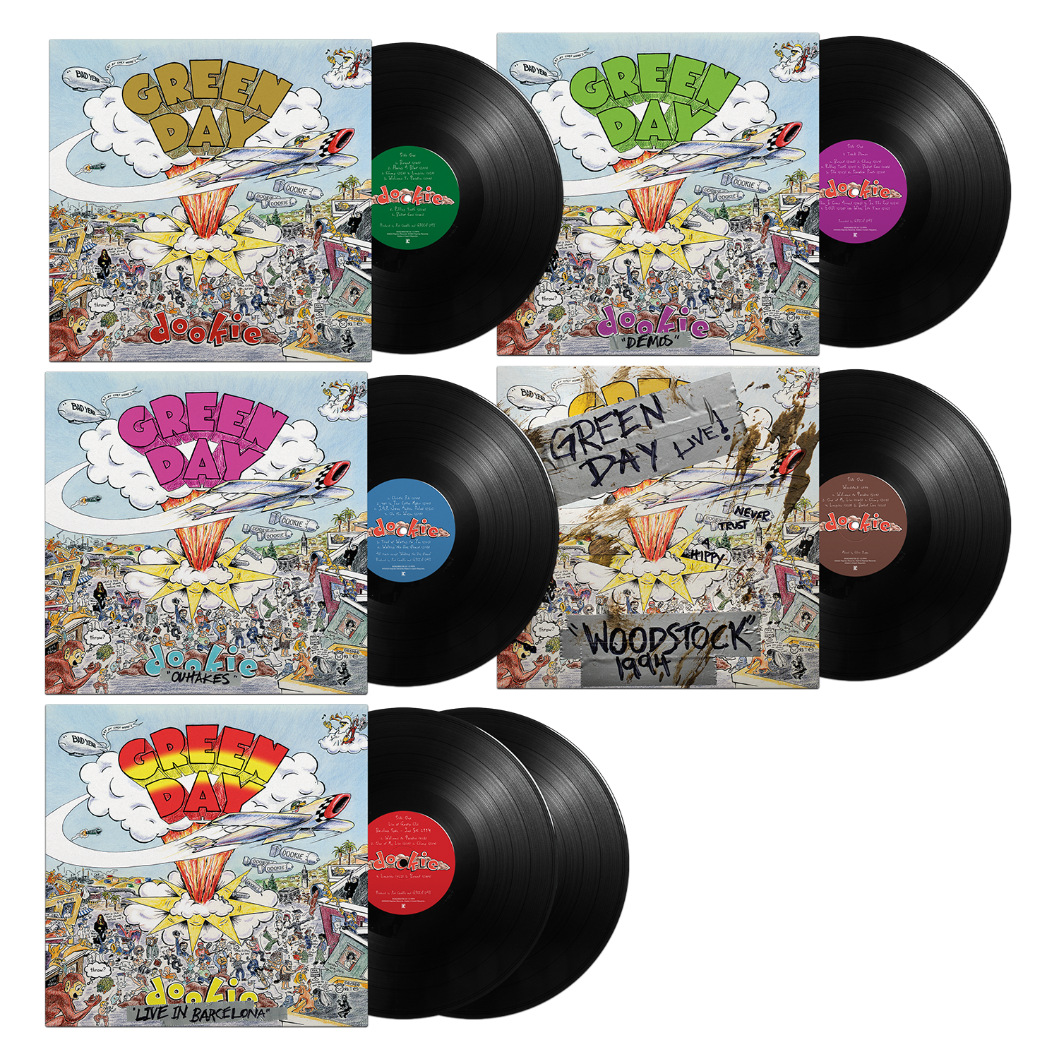Dookie 30th Anniversary Black Vinyl Box Set