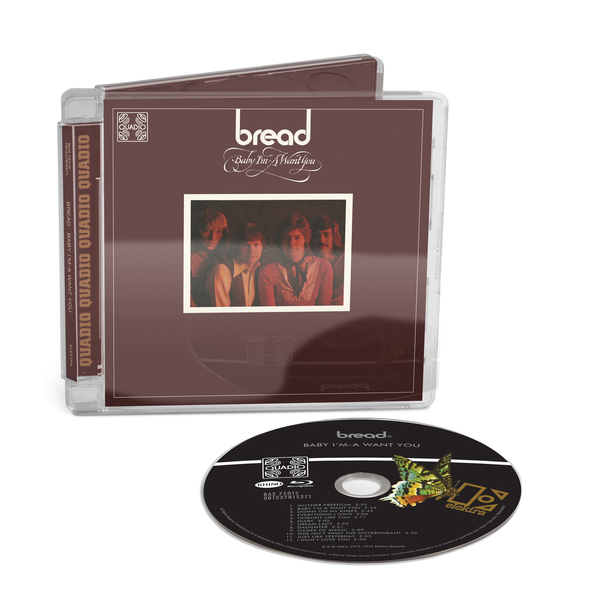 BABY I'M-A WANT YOU (QUADIO) (BLU-RAY AUDIO)