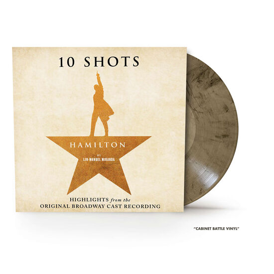 Hamilton: 10 Shots (Highlights from The Original Broadway Cast Recording) (Cabinet Battle Vinyl)