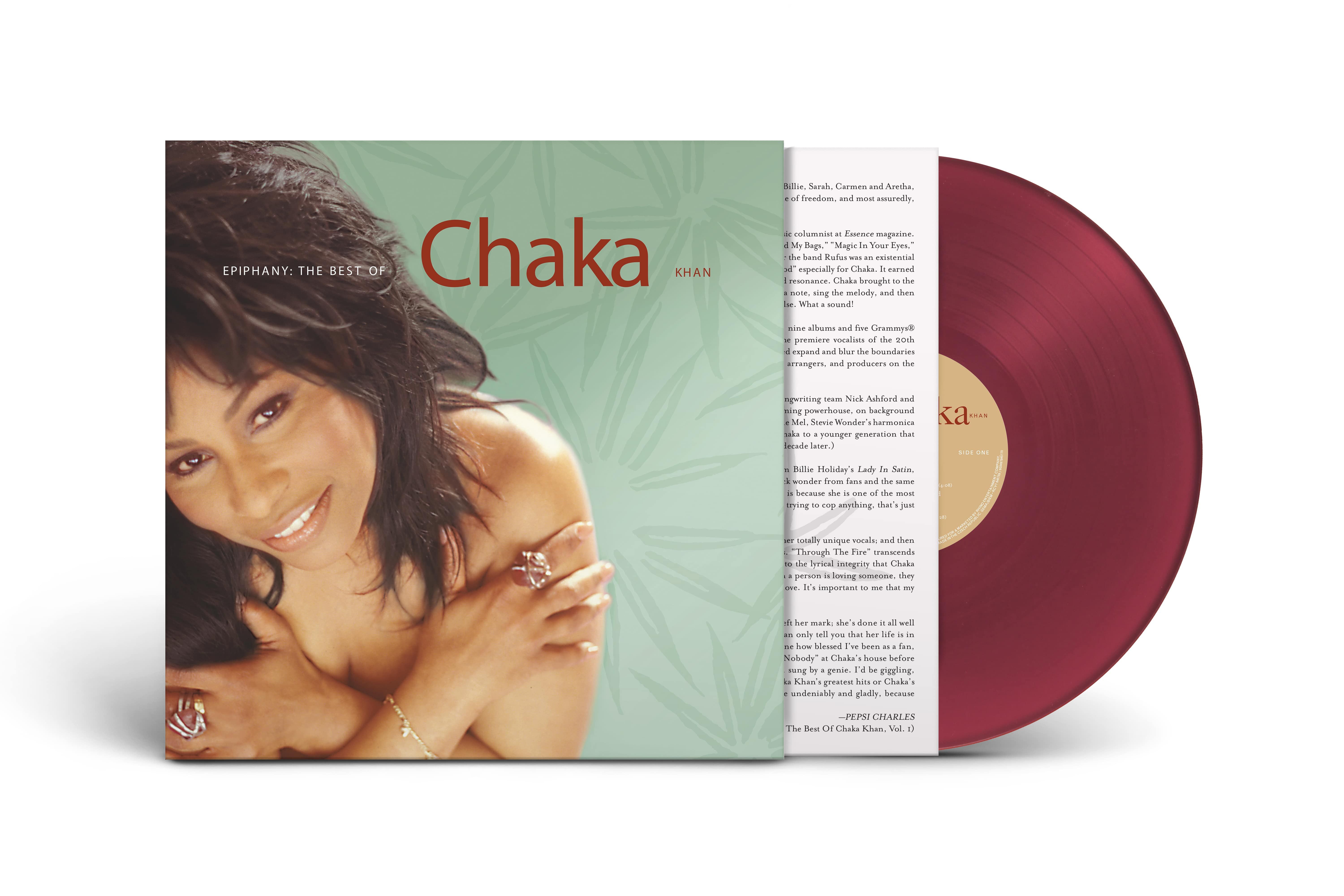 Epiphany: The Best Of Chaka Khan, Vol. 1 1LP Burgundy Vinyl – Rhino