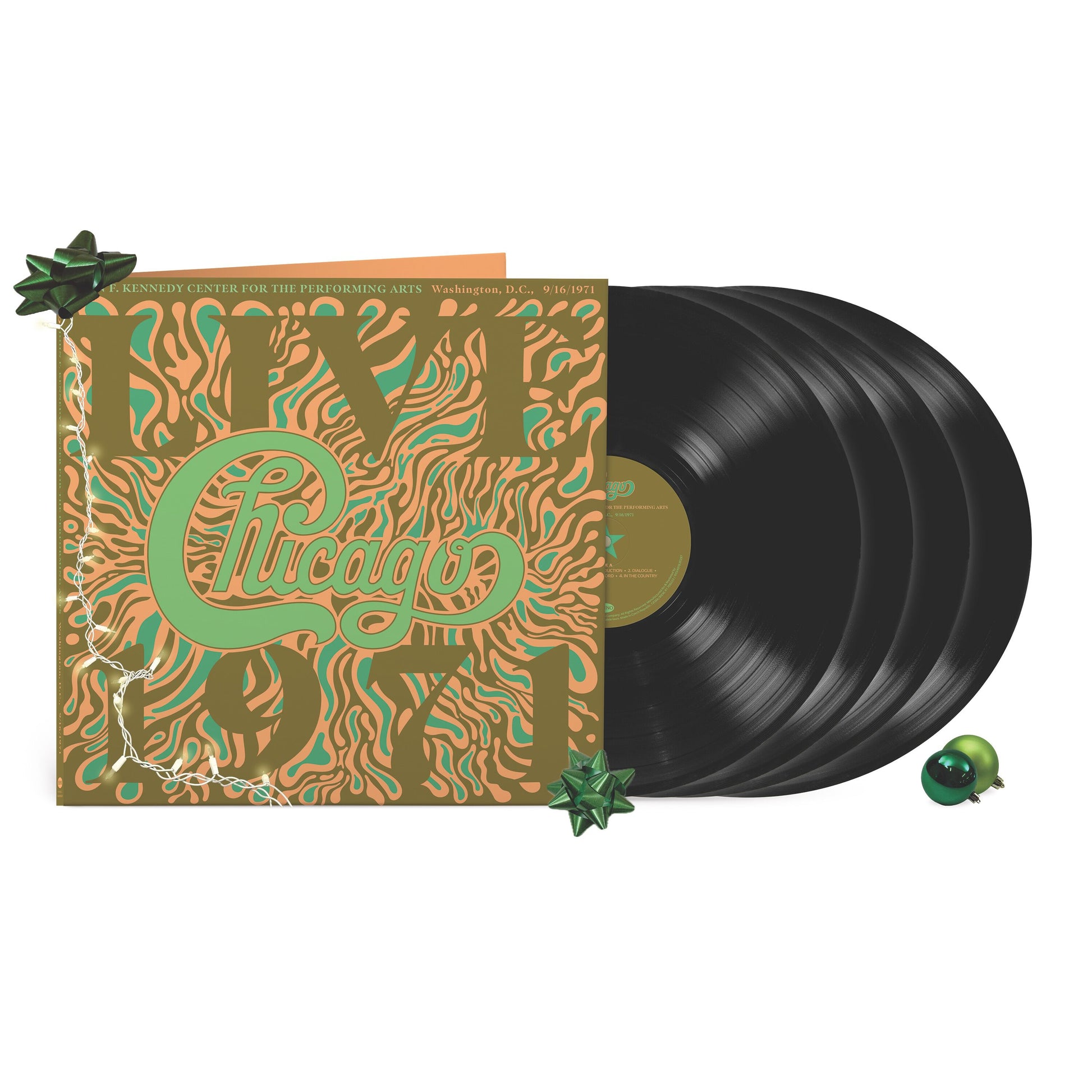 Chicago At The John F. Kennedy Center For The Performing Arts, Washington, D.C. (9/16/1971) (4LP)