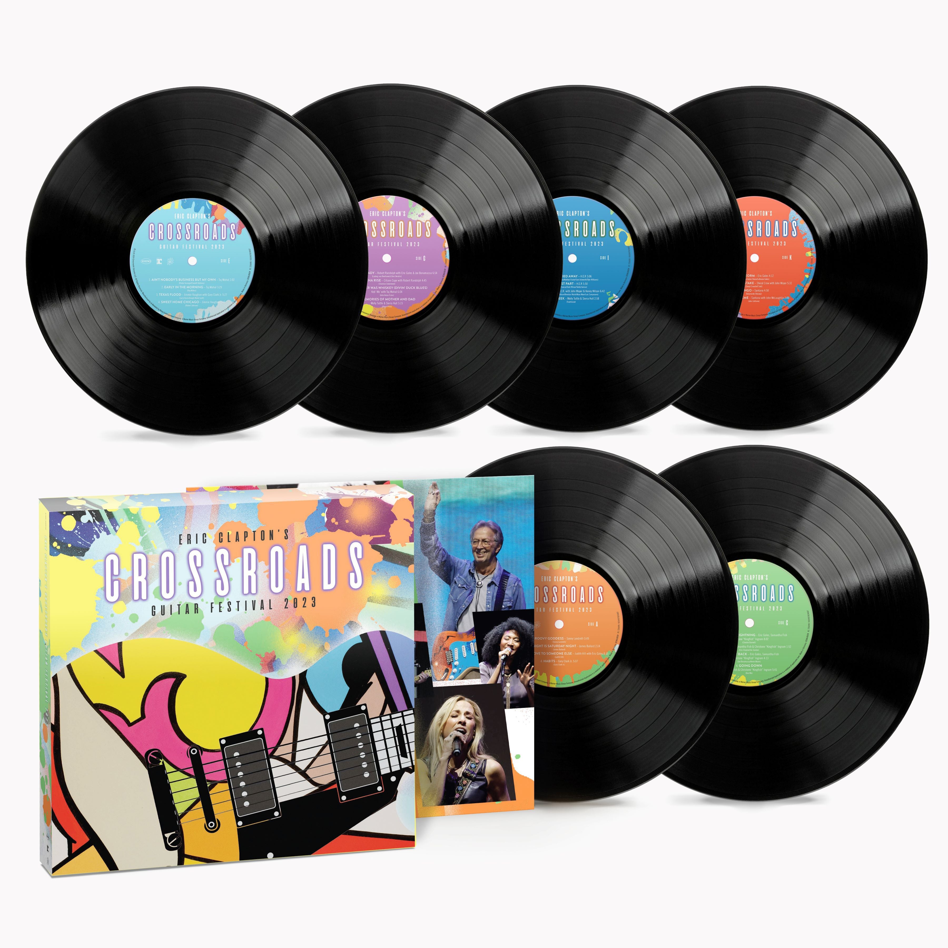 Eric Clapton's Crossroads Guitar Festival 2023 (6LP) – Rhino