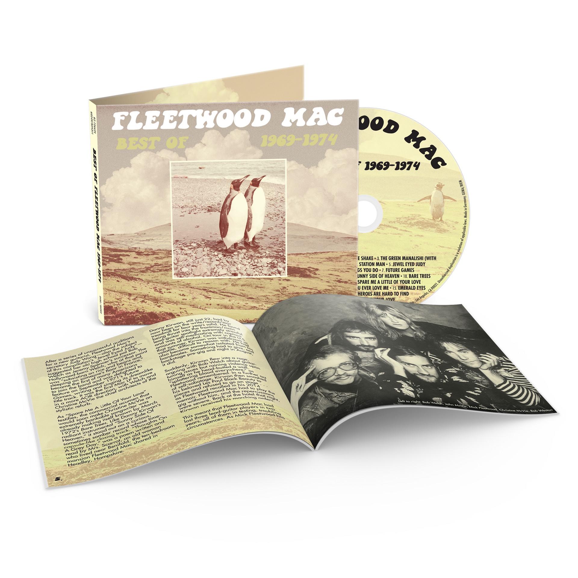 The Best Of Fleetwood Mac 1969-1974 (CD) – Rhino