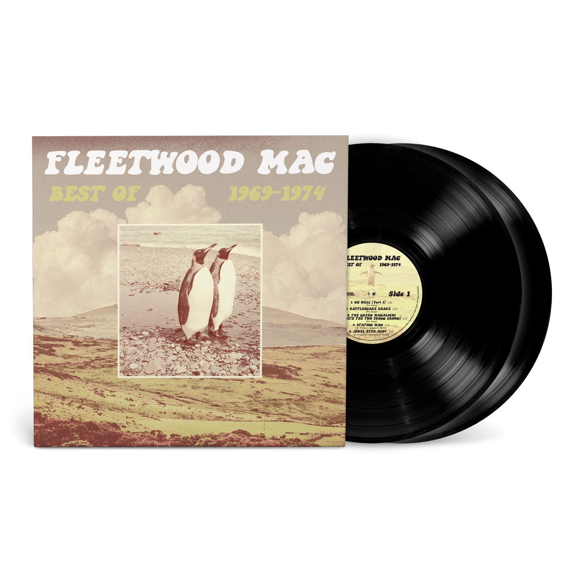 The Best Of Fleetwood Mac 1969-1974 (2LP Black Vinyl) – Rhino