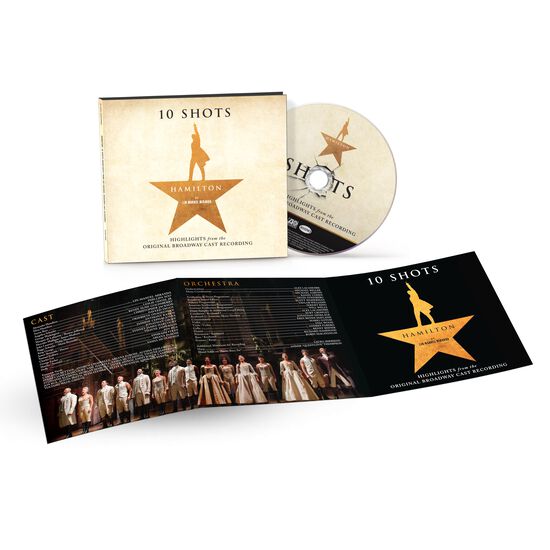 Hamilton: 10 Shots (Highlights from The Original Broadway Cast Recording) (CD)