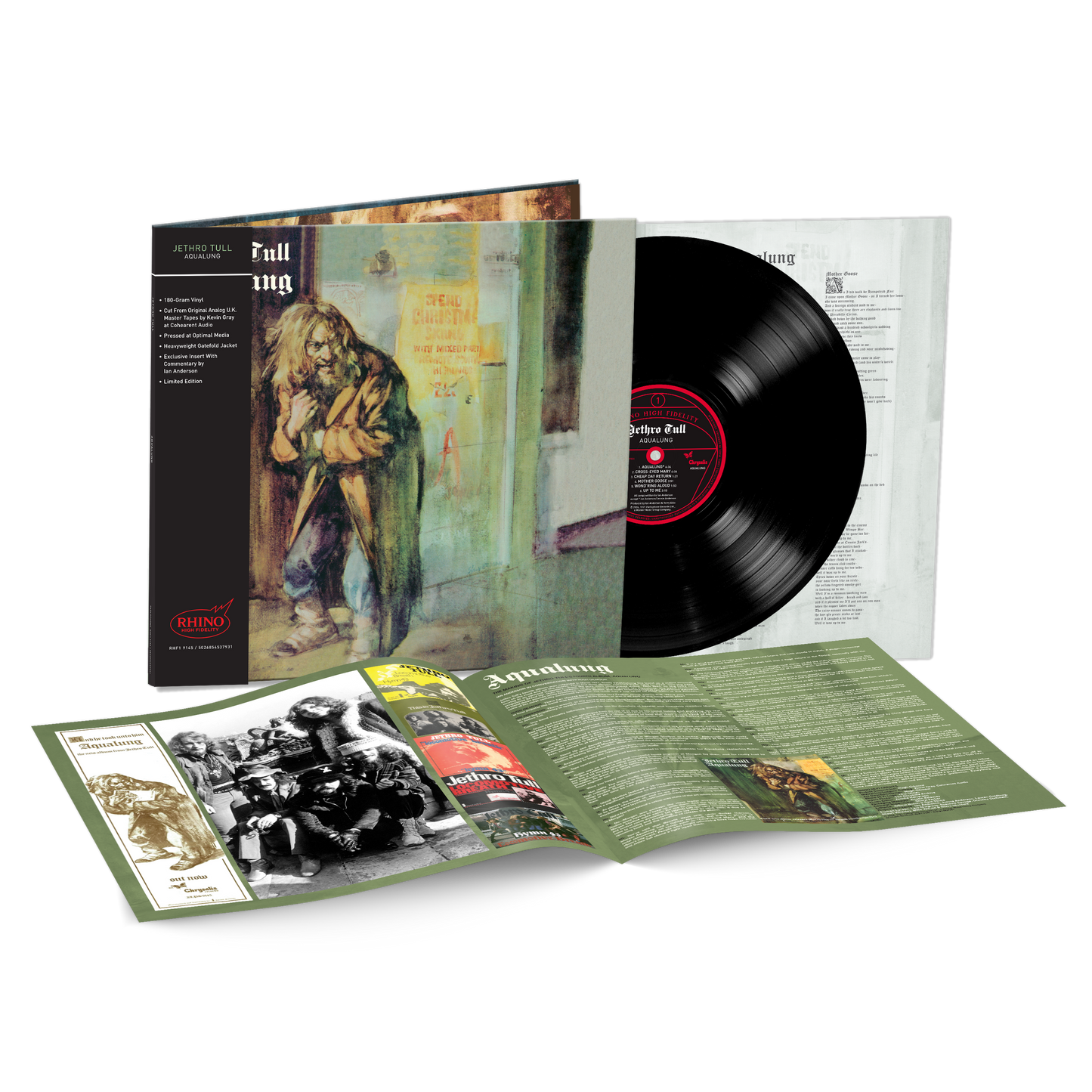 JETHRO TULL 1968-1972 (Rhino High Fidelity) (5LP Boxed Set)