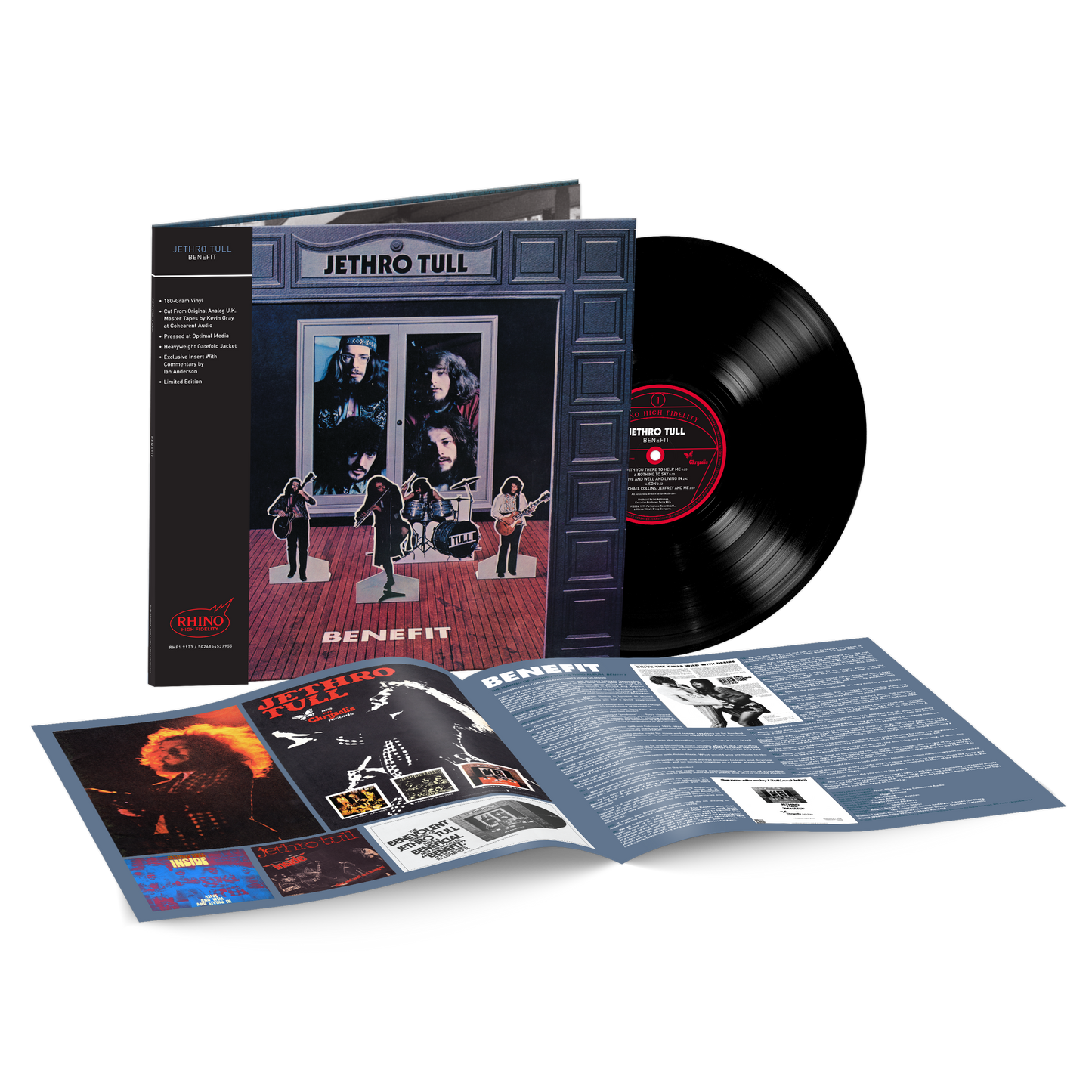 JETHRO TULL 1968-1972 (Rhino High Fidelity) (5LP Boxed Set)