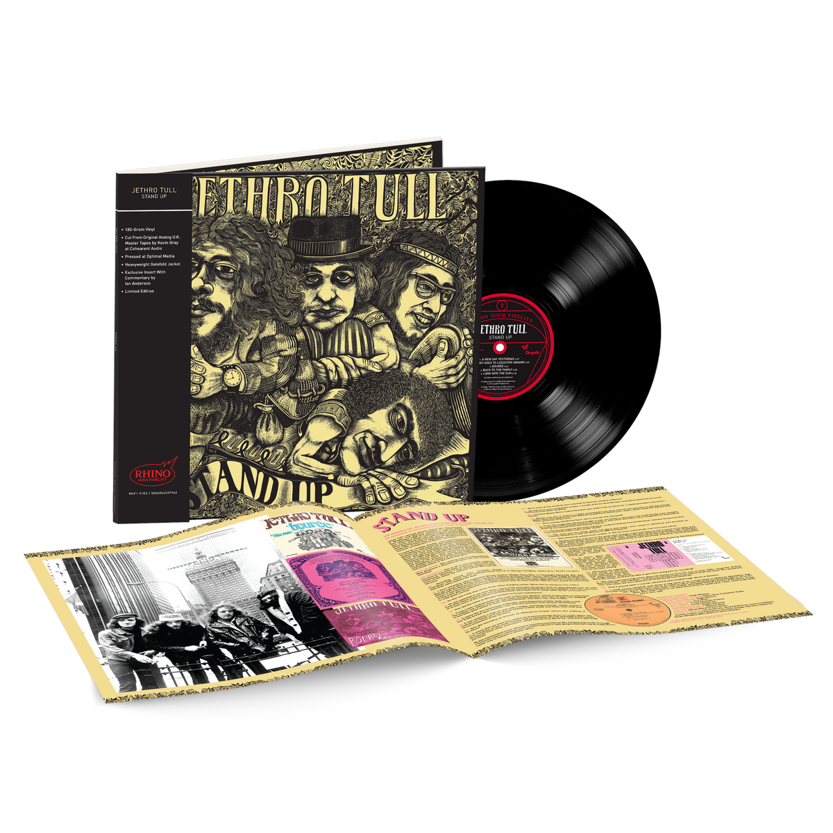 JETHRO TULL 1968-1972 (Rhino High Fidelity) (5LP Boxed Set) JETHRO TULL 1968-1972 (Rhino High Fidelity) (5LP Boxed Set)