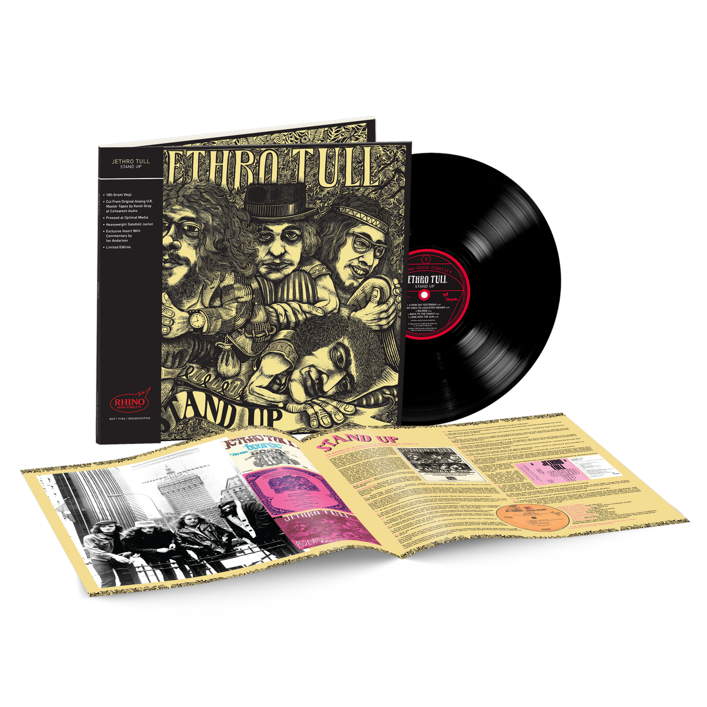 JETHRO TULL 1968-1972 (Rhino High Fidelity) (5LP Boxed Set)