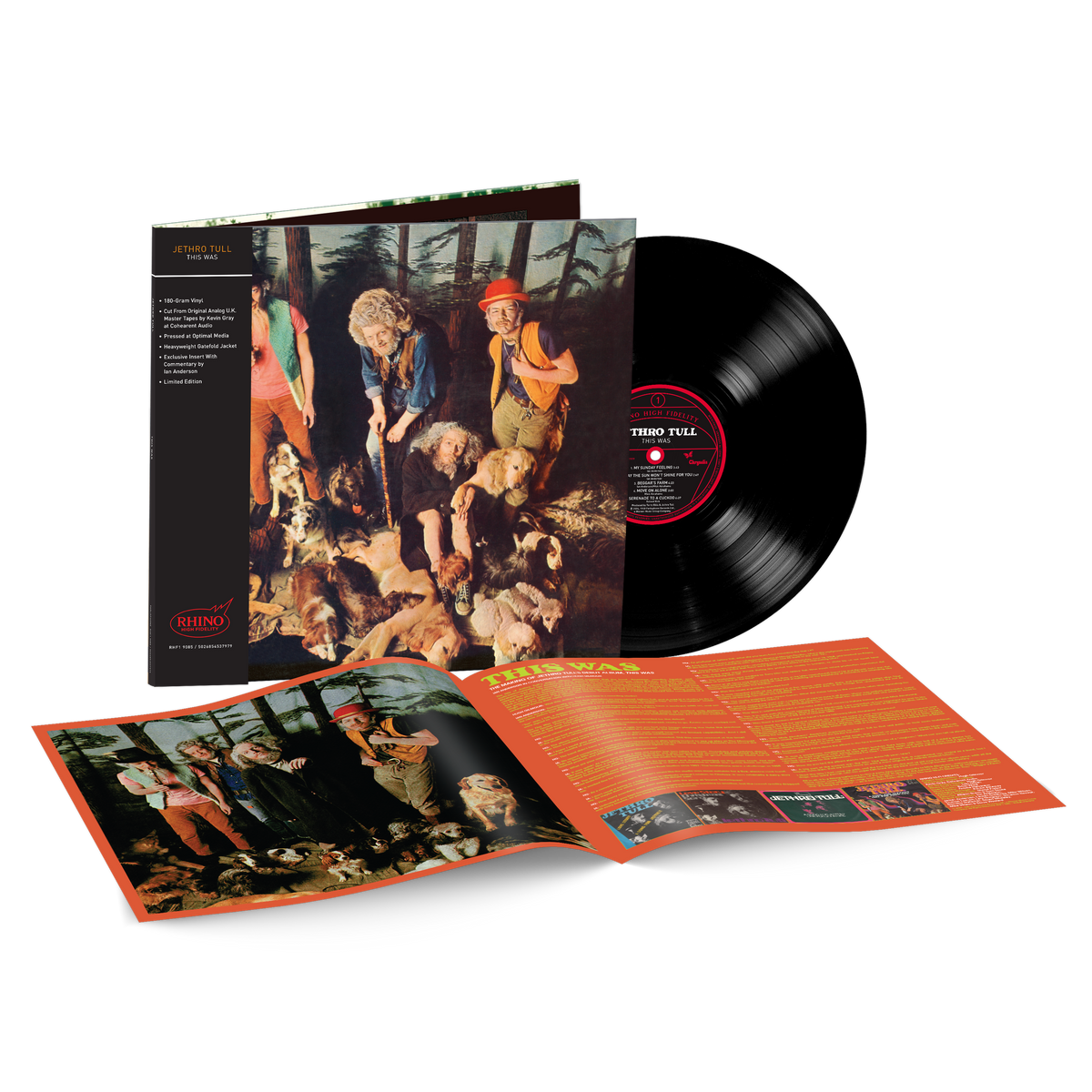 JETHRO TULL 1968-1972 (Rhino High Fidelity) (5LP Boxed Set) JETHRO TULL 1968-1972 (Rhino High Fidelity) (5LP Boxed Set)