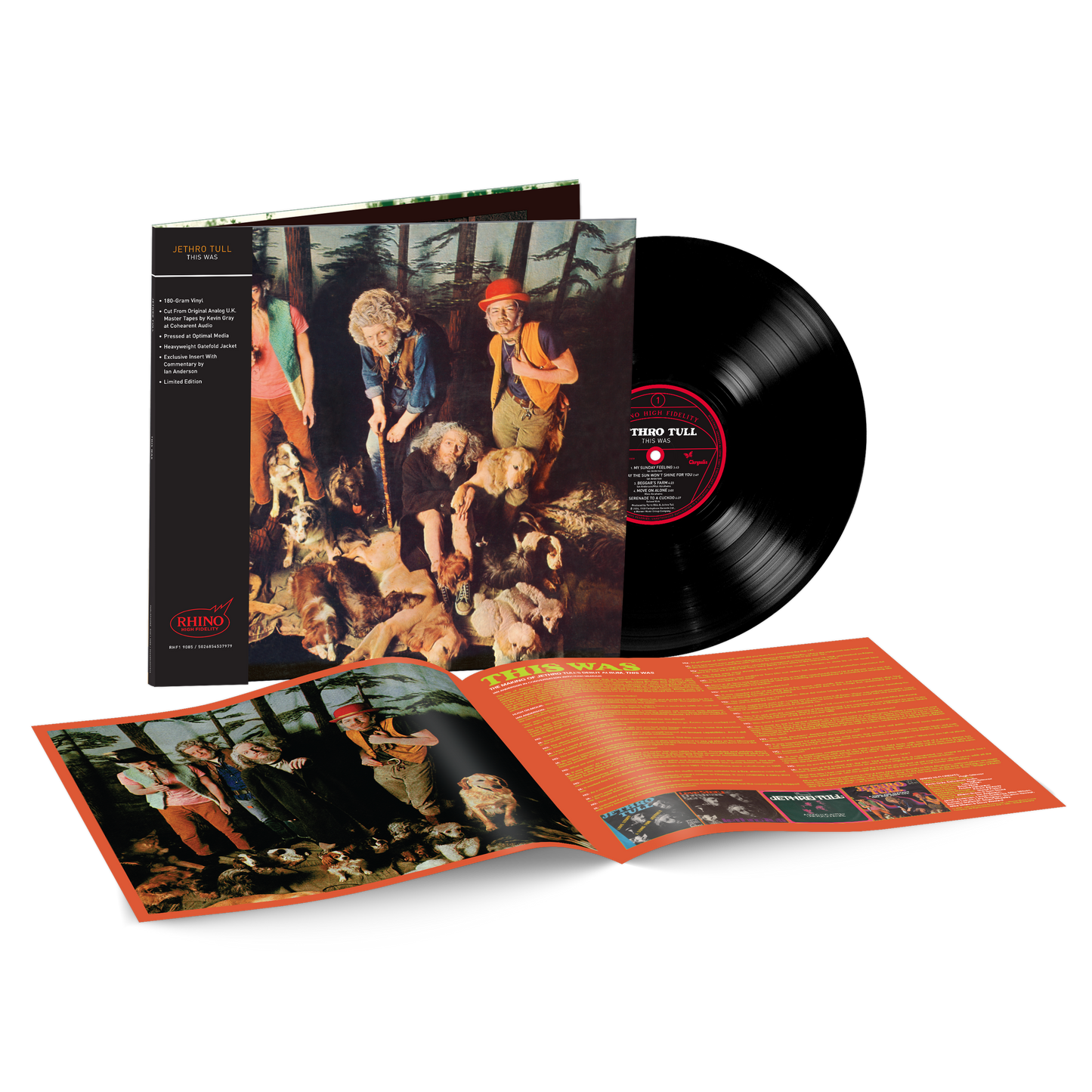 JETHRO TULL 1968-1972 (Rhino High Fidelity) (5LP Boxed Set)