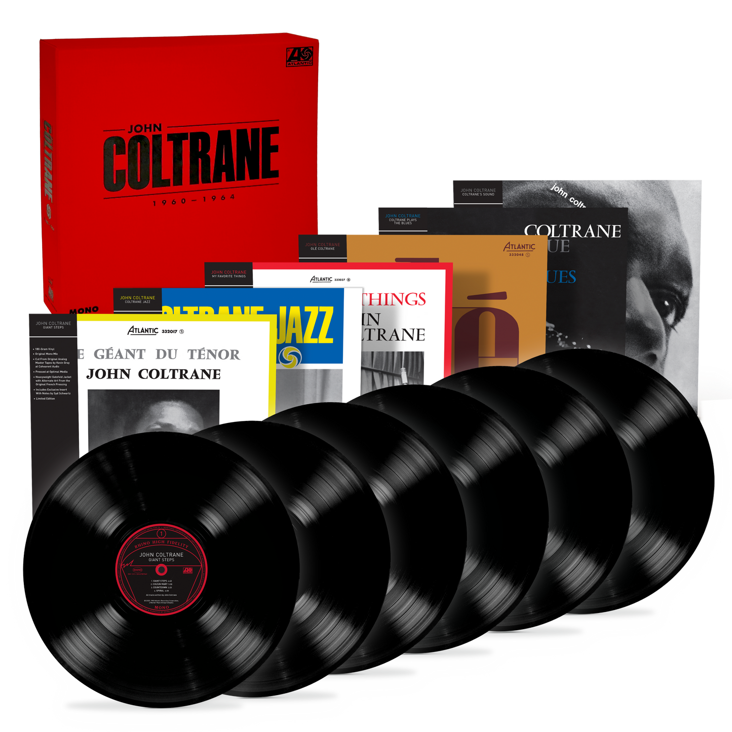 John Coltrane: 1960-1964 Mono (Rhino High Fidelity) (6LP Boxed Set)